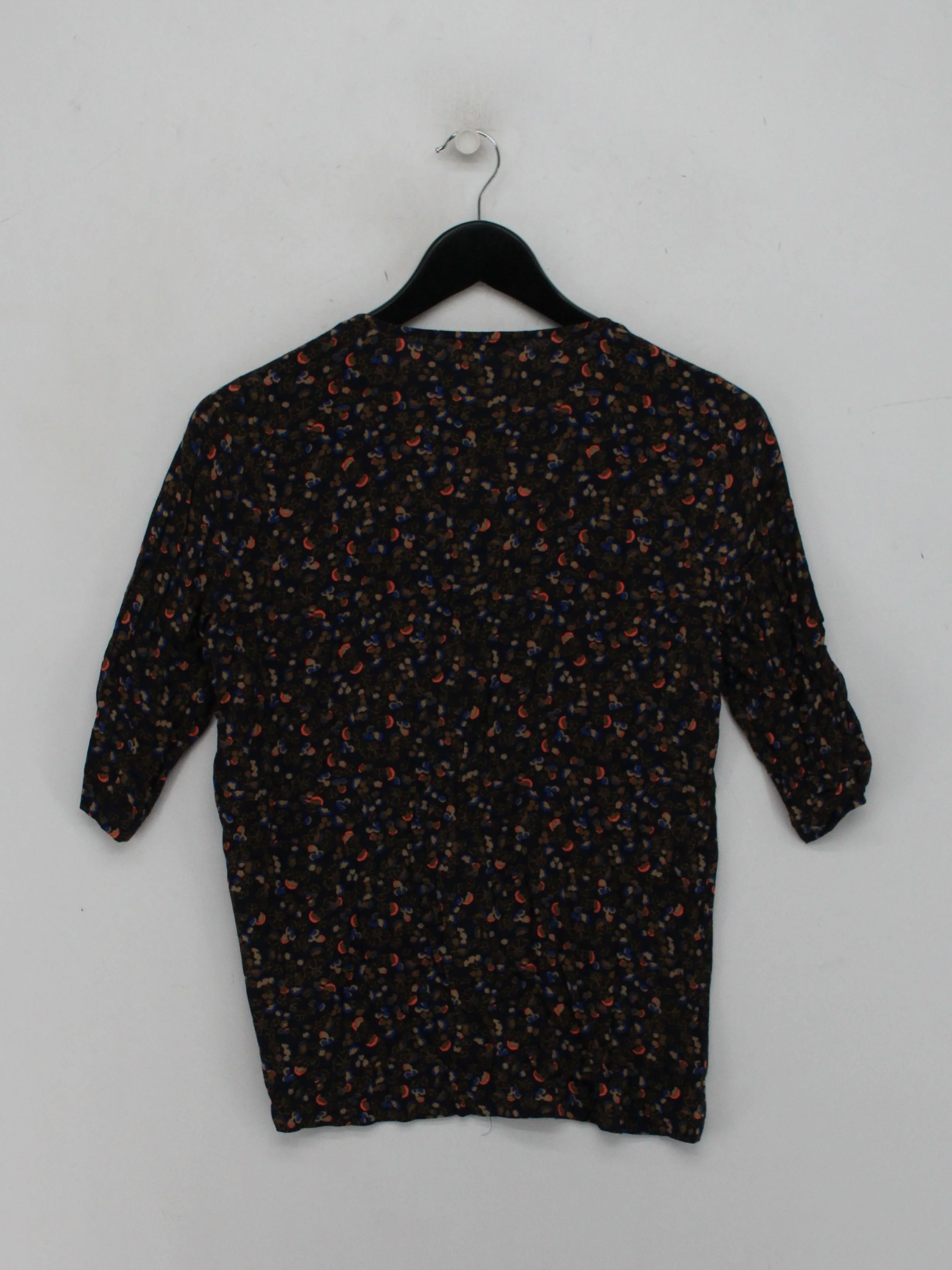 Sessun Women's Top M Multi 100% Viscose 3/4 Sleeve V-Neck Basic - Image 2