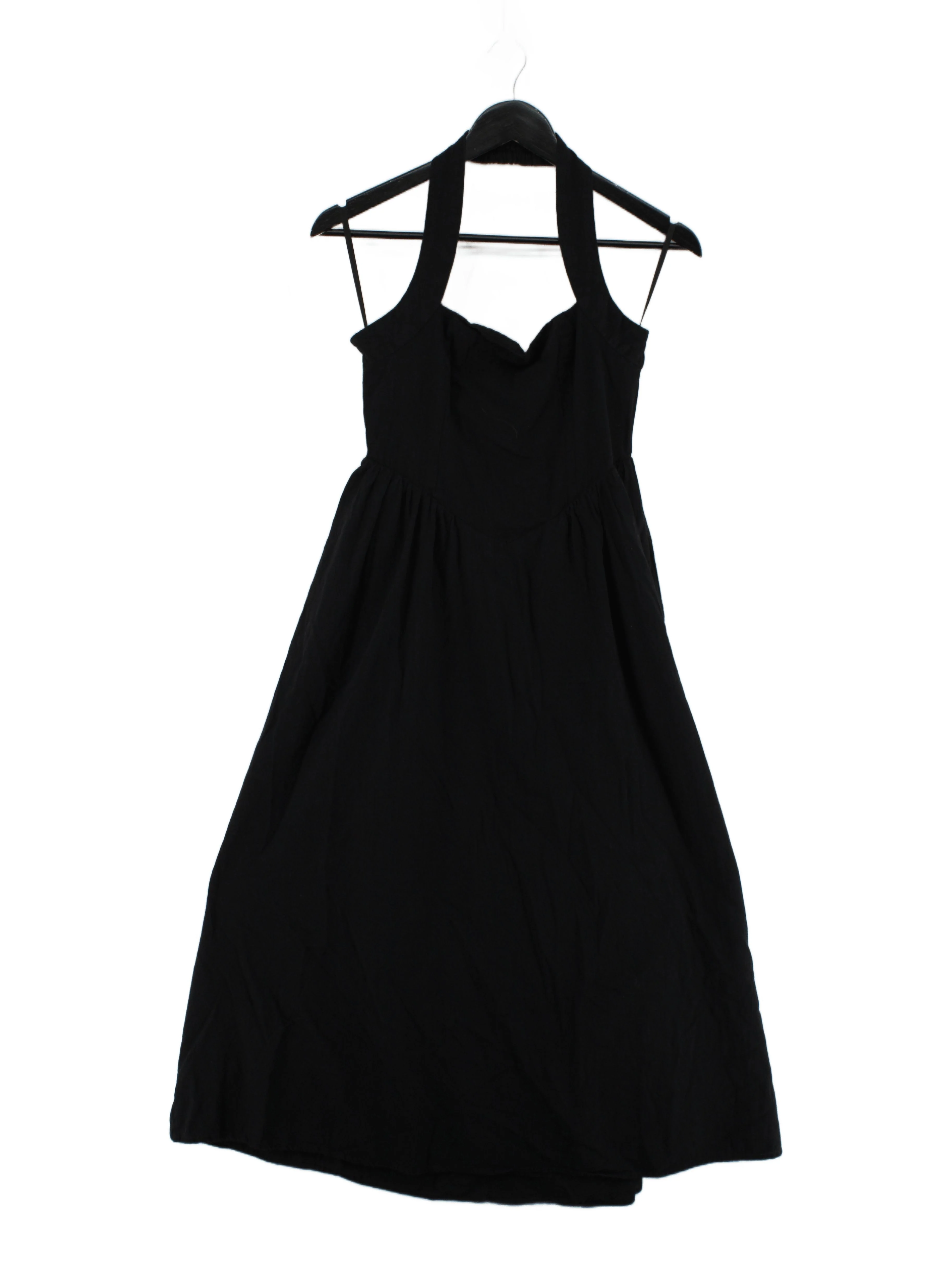 Seven Wonders A-Line Midi Dress S in Black