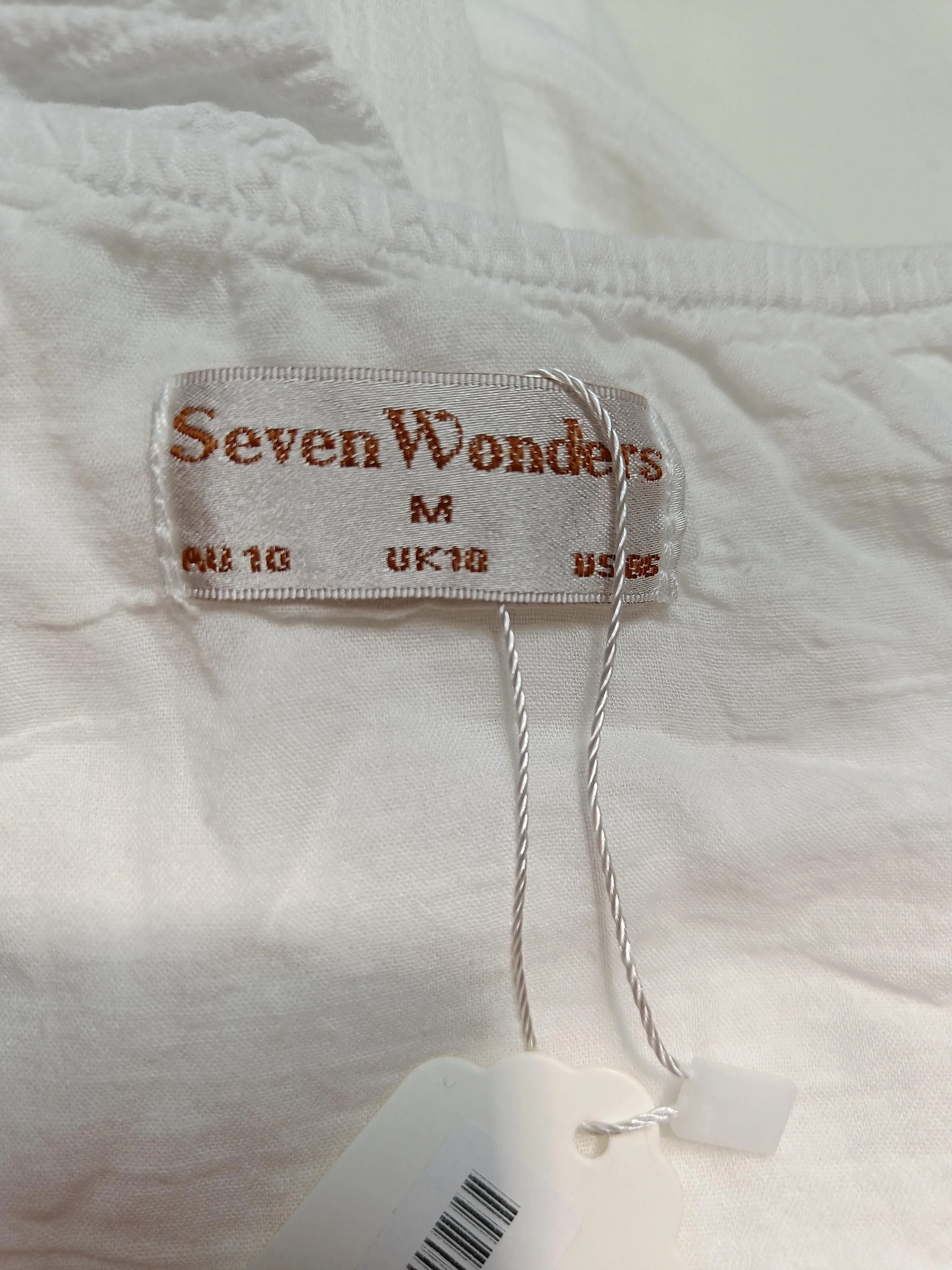 Seven Wonders Bodycon Midi Dress UK10 in White - Image 8