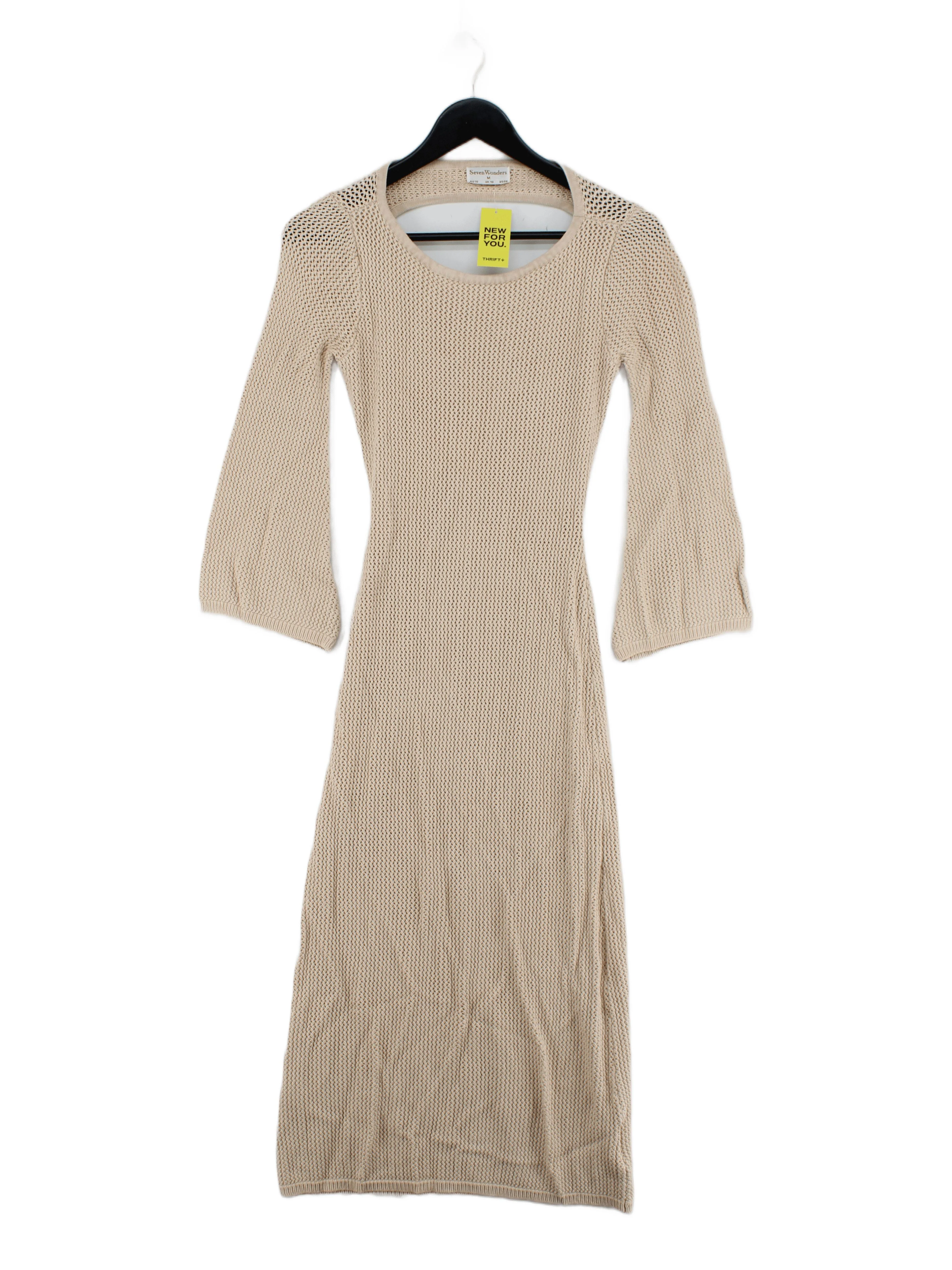 Seven Wonders Maxi Dress UK10 in Cream