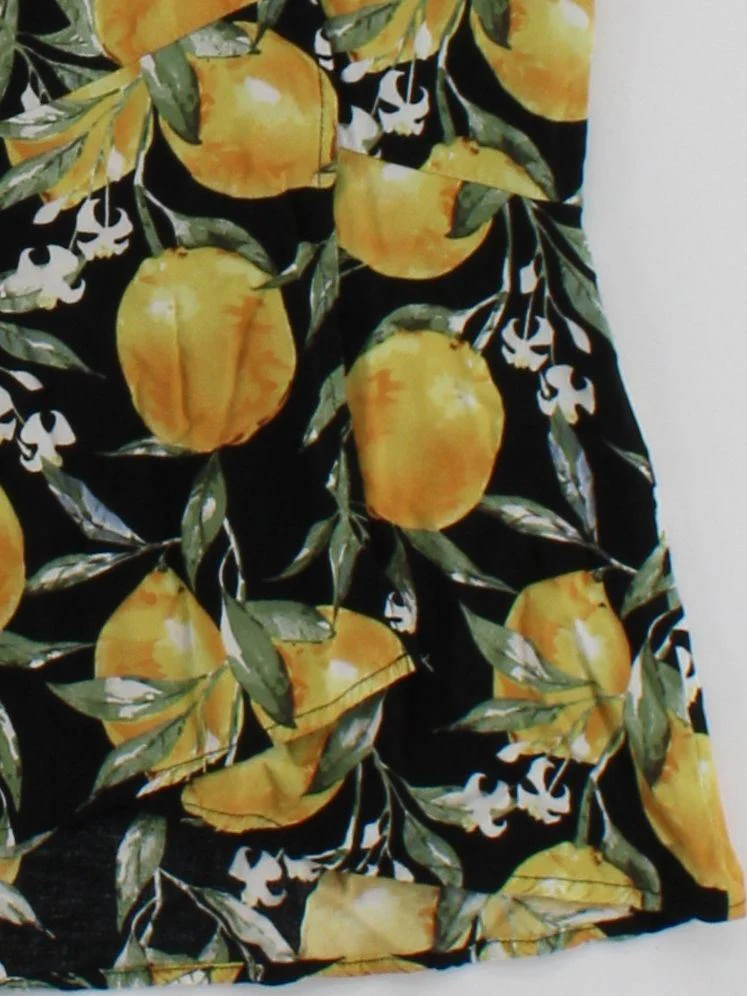 Seven Wonders Women's Midi Skirt UK 6 Multi Floral 100% Rayon Midi Wrap - Image 4