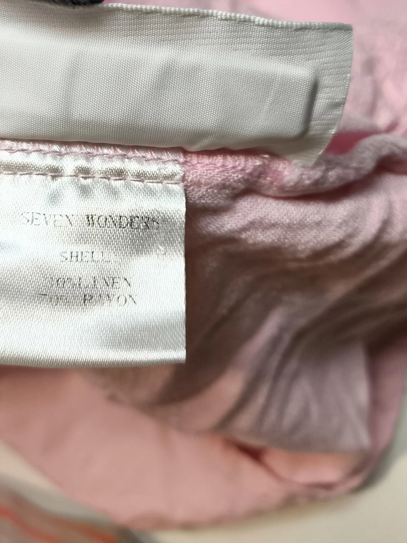 Seven Wonders Women's Shorts UK 8 Pink 100% Rayon Sweat - Image 7