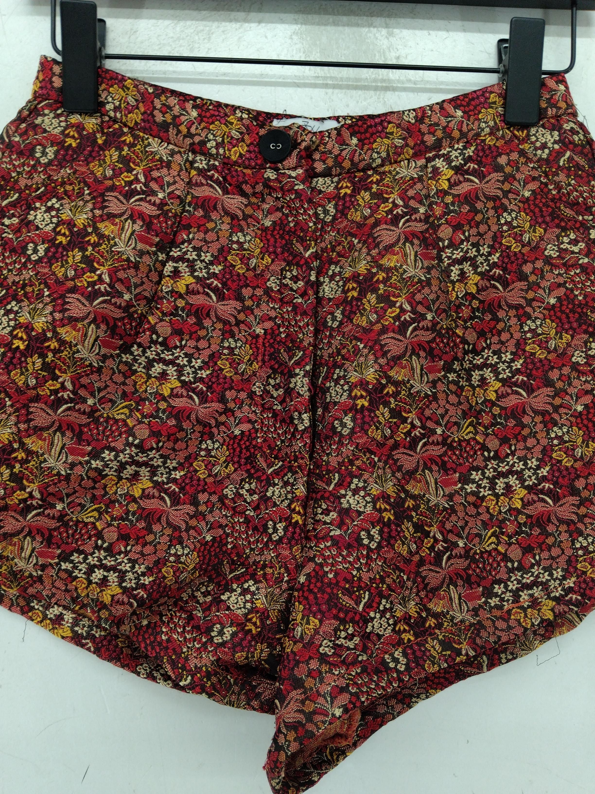 Seven Wonders Women's Two Piece Suit UK 8 Red Floral 100% Polyester Shorts Suit - Image 5