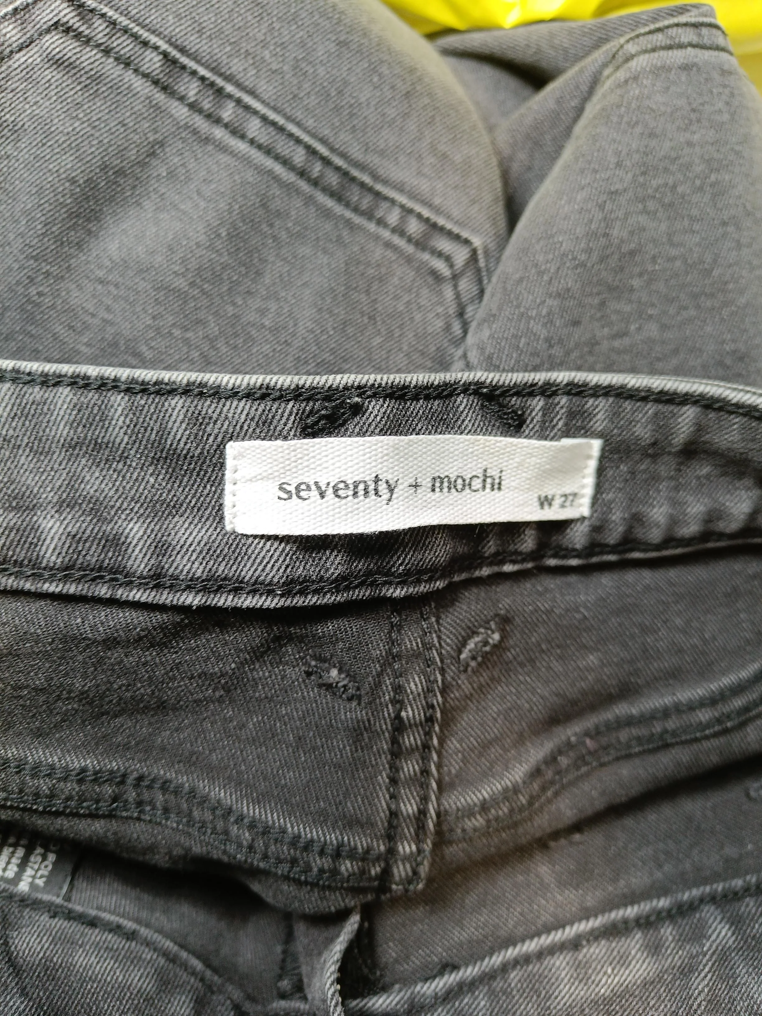 Seventy + Mochi Women's Jeans W 27 in Grey Cotton - Image 5