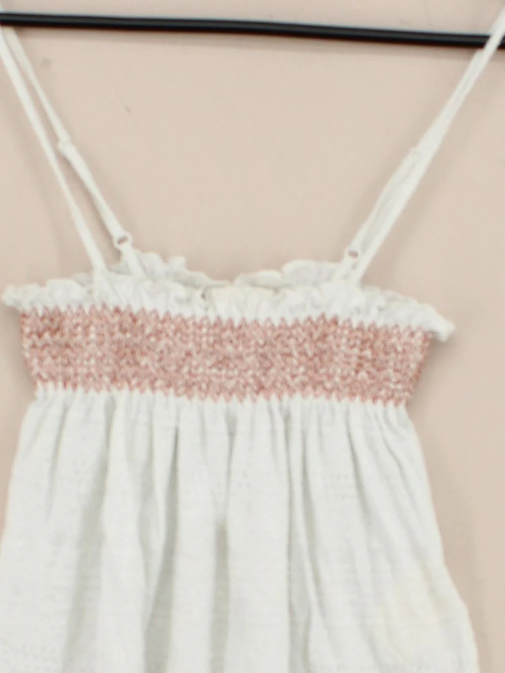 Sezane Women's T-Shirt S White Cotton with Polyester Camisole - Image 3