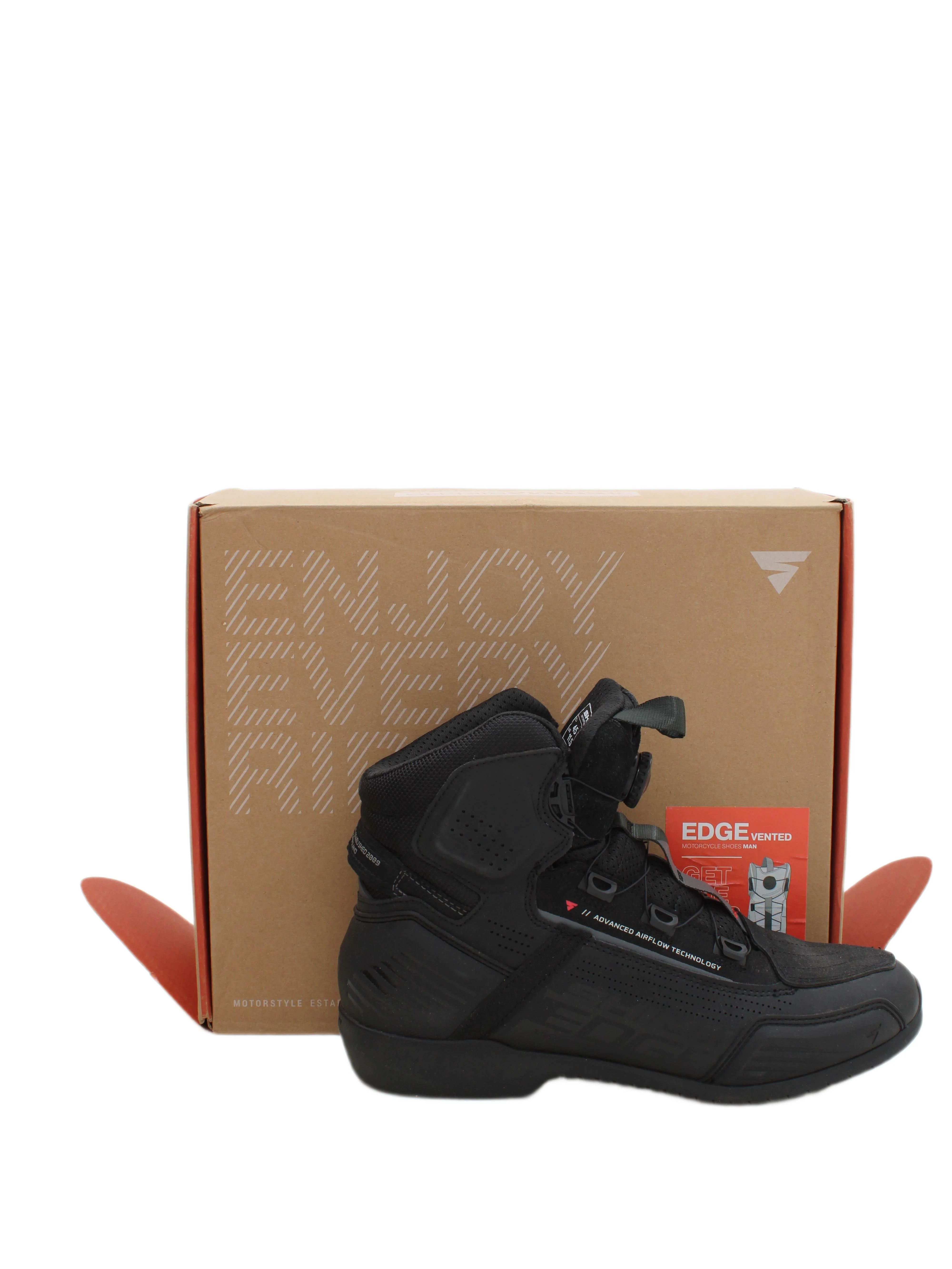 SHIMA Men's Boots UK 10.5 Black 100% Other Combat