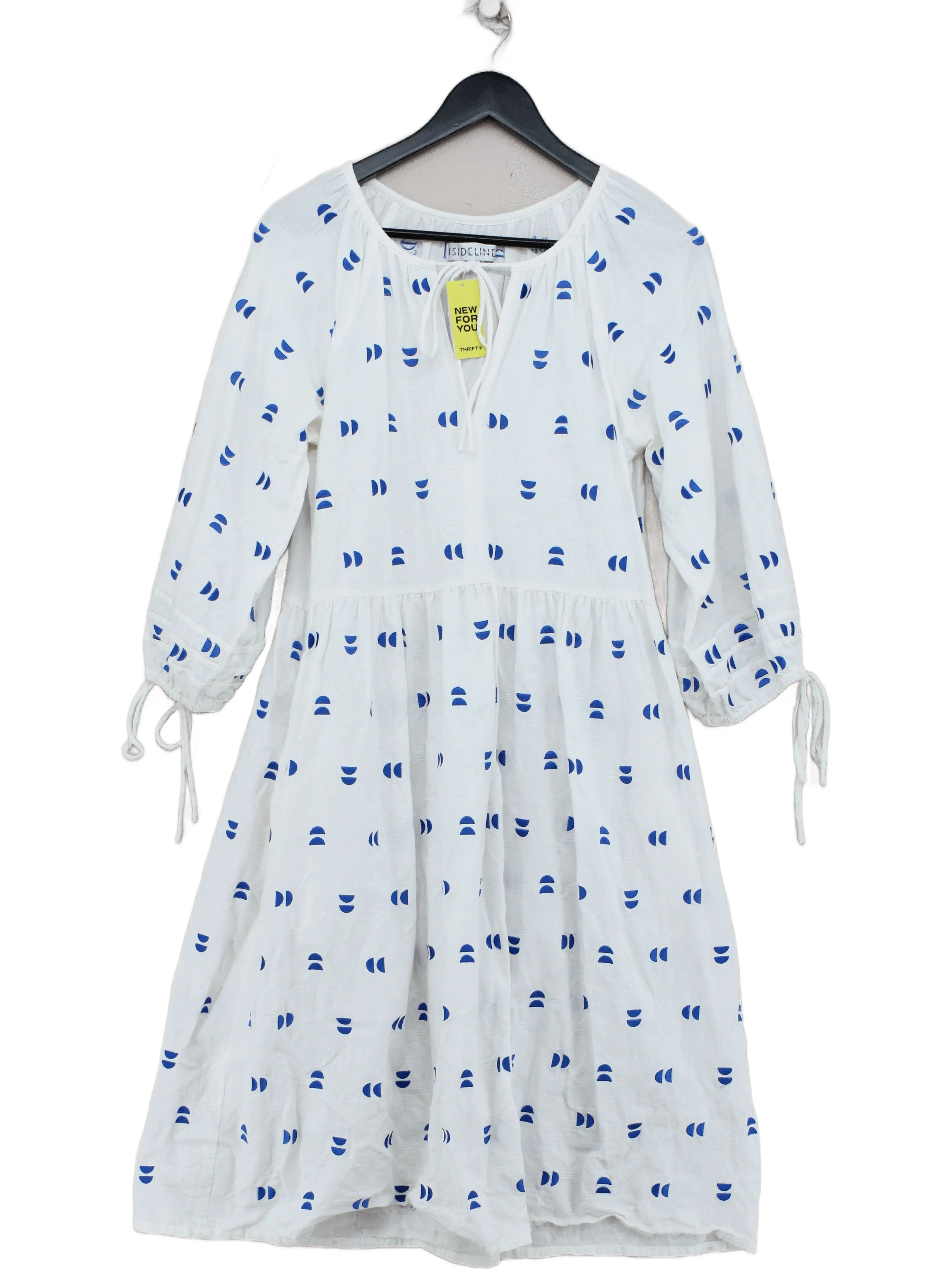 Sideline T-Shirt Midi Dress L in White