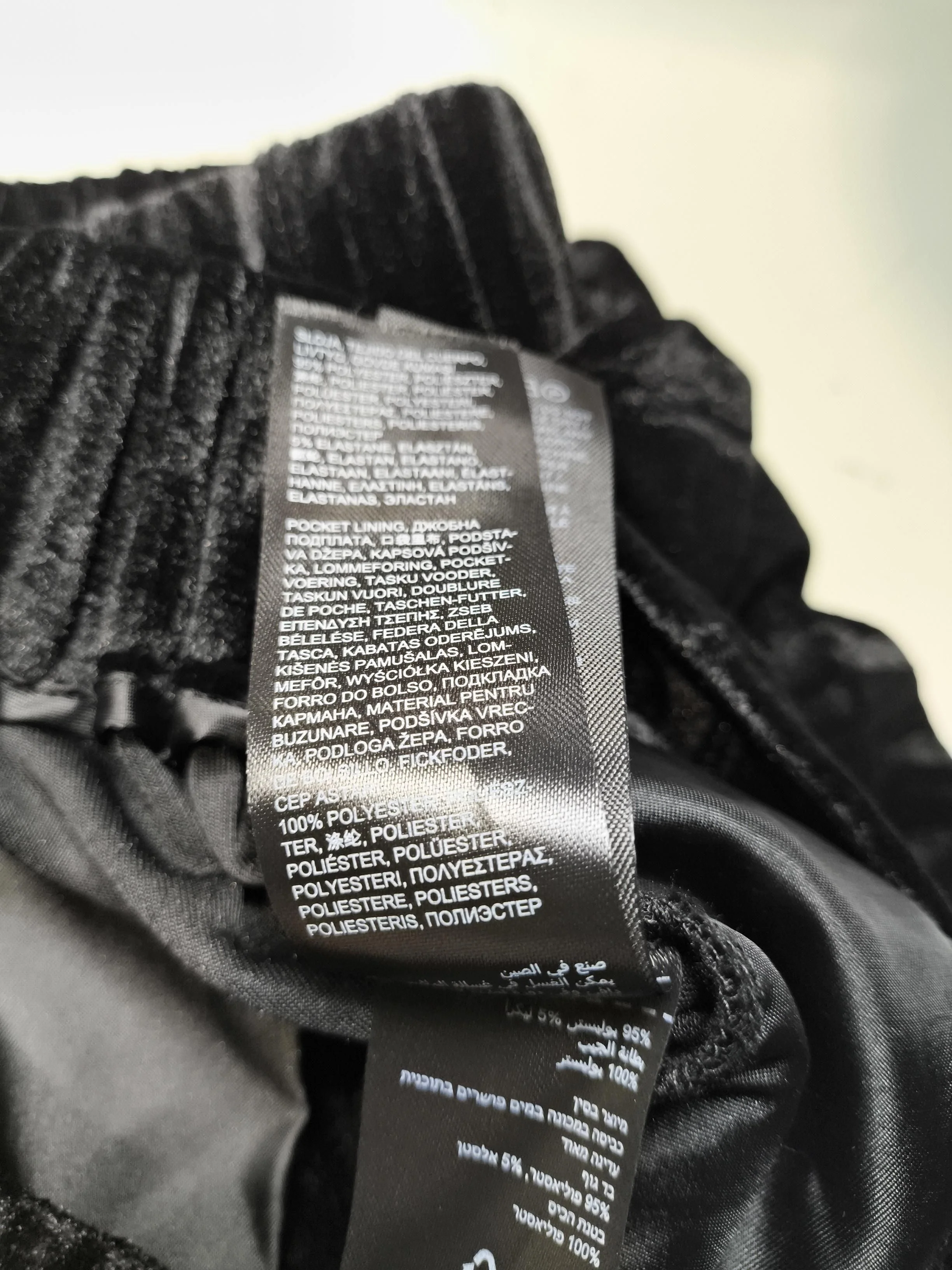 Simply Be Women's Trousers UK 14 Black 100% Polyester Wide-Leg Sweatpants - Image 6