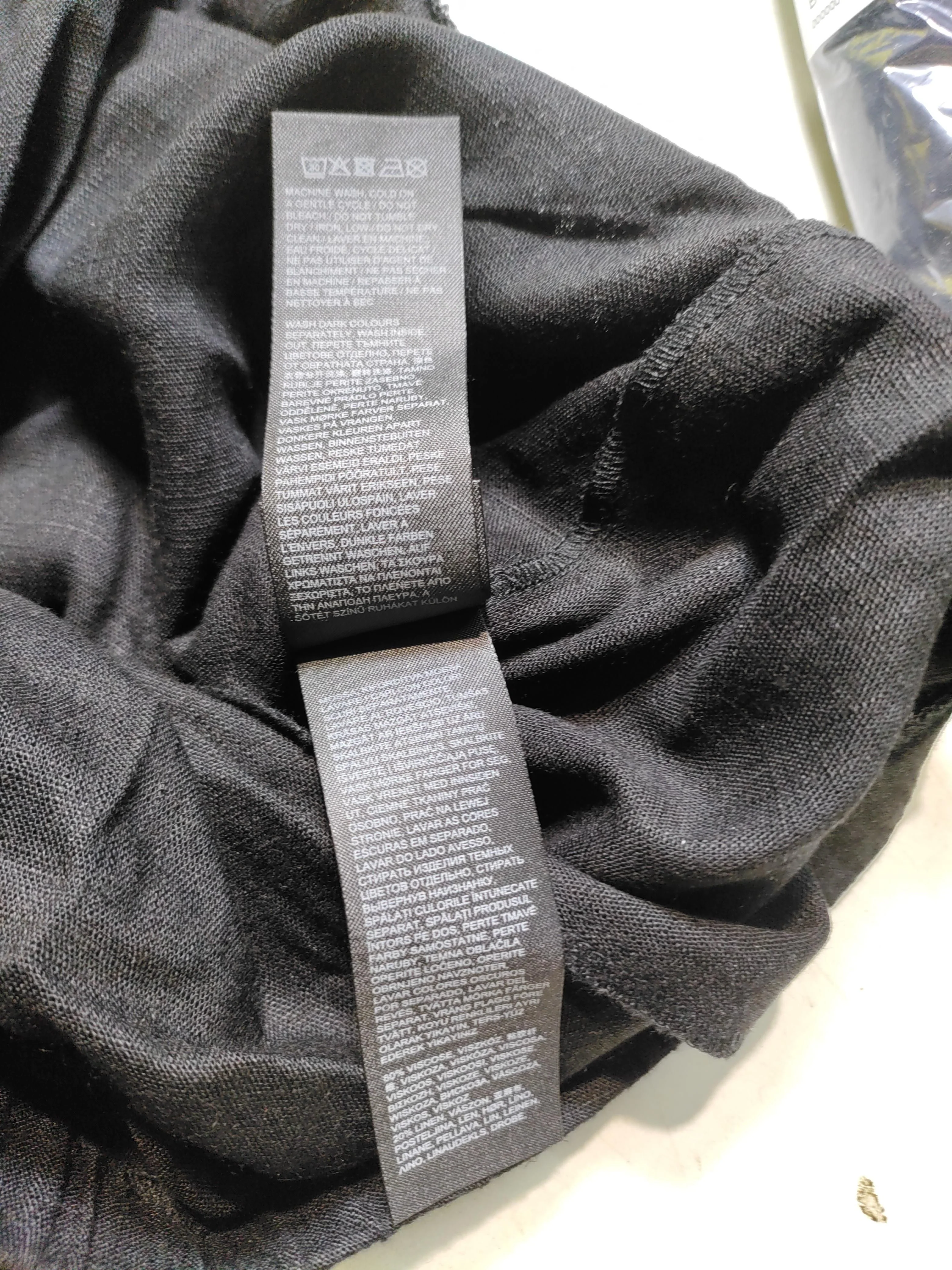 Simply Be Women's Trousers UK 26 Black 100% Other Wide-Leg Sweatpants - Image 6