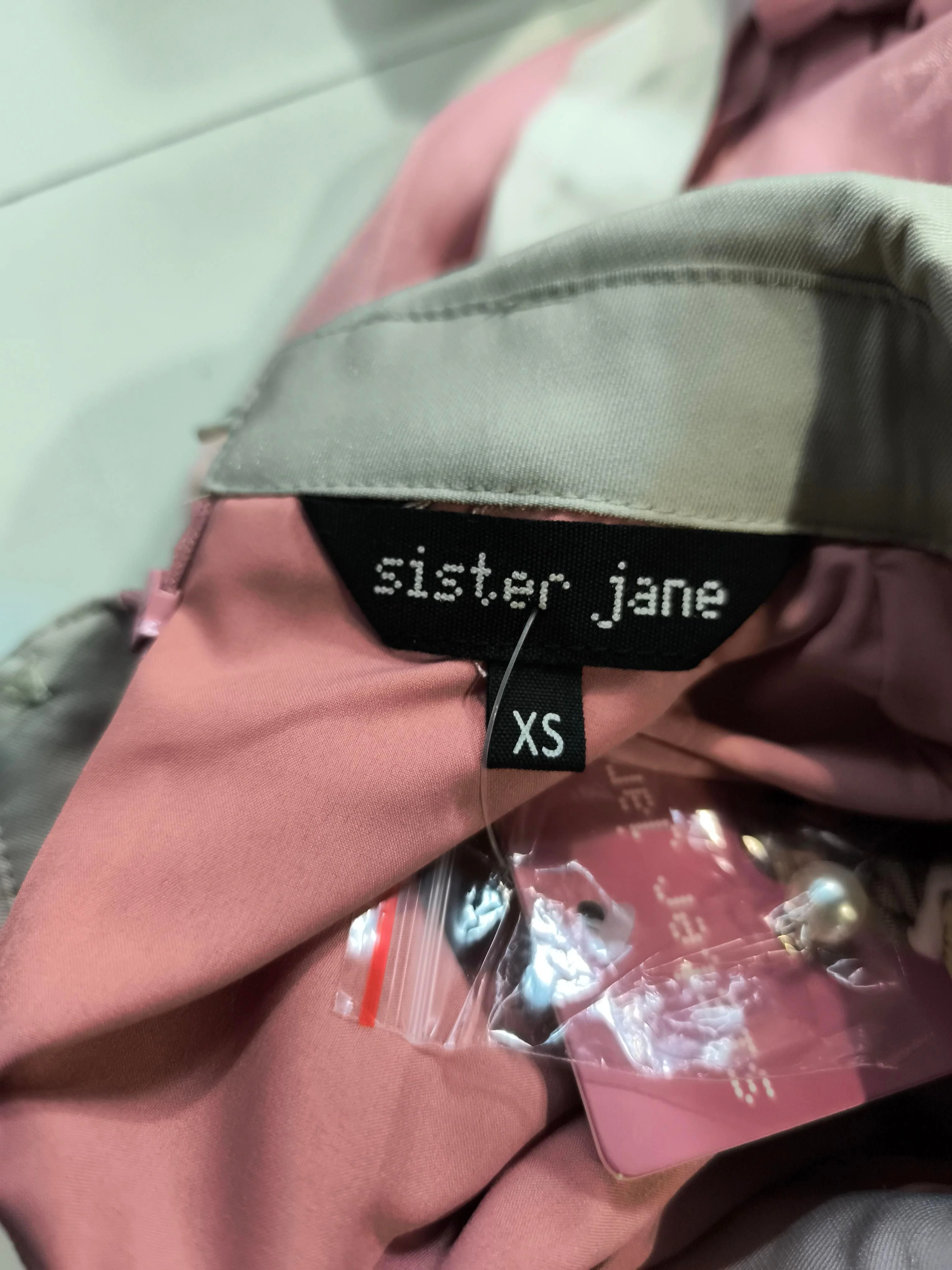 Sister Jane Shirt Mini Dress XS in Pink - Image 5