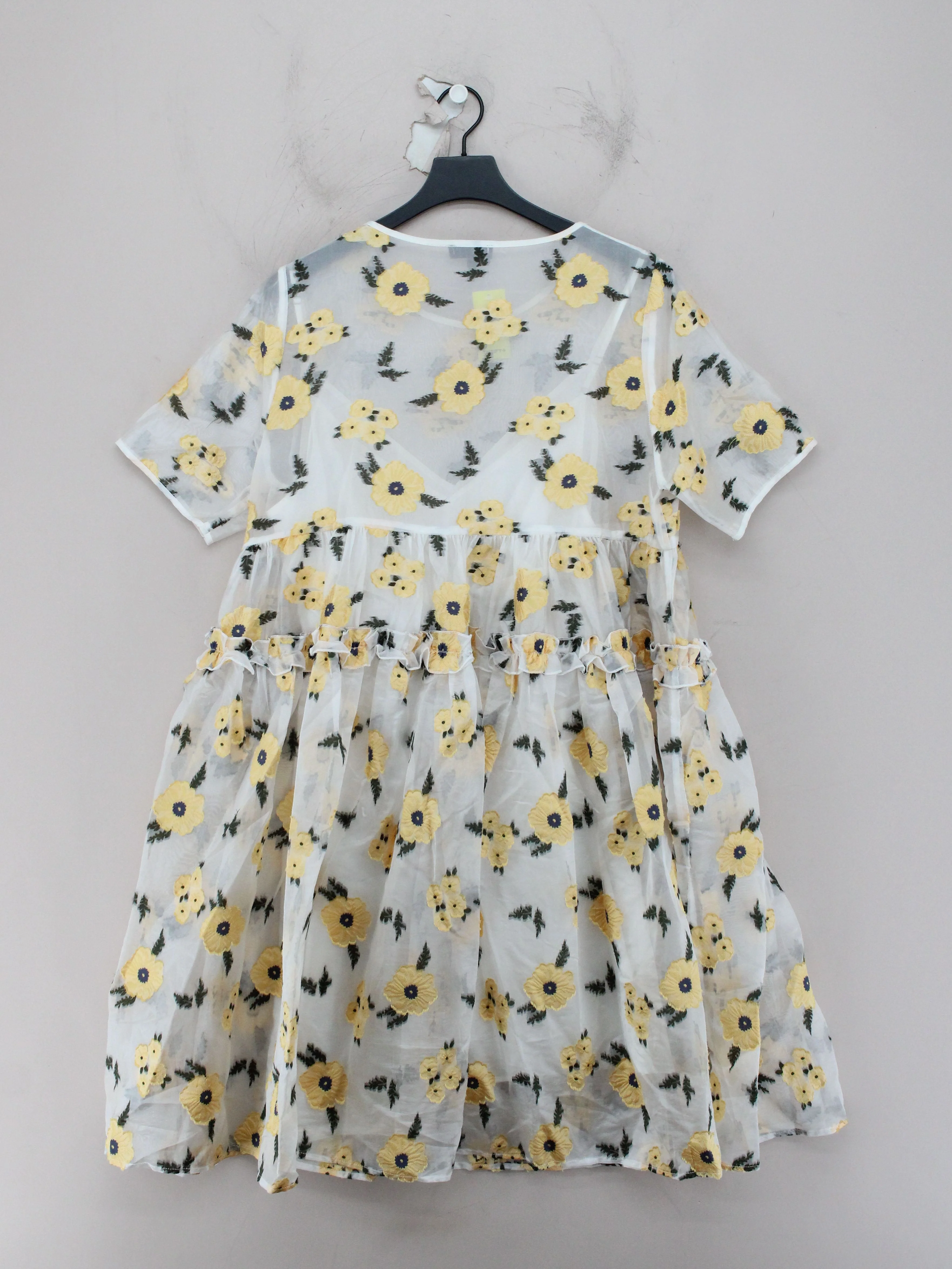 Sister Jane Skater Mini Dress XL in White - Image 2