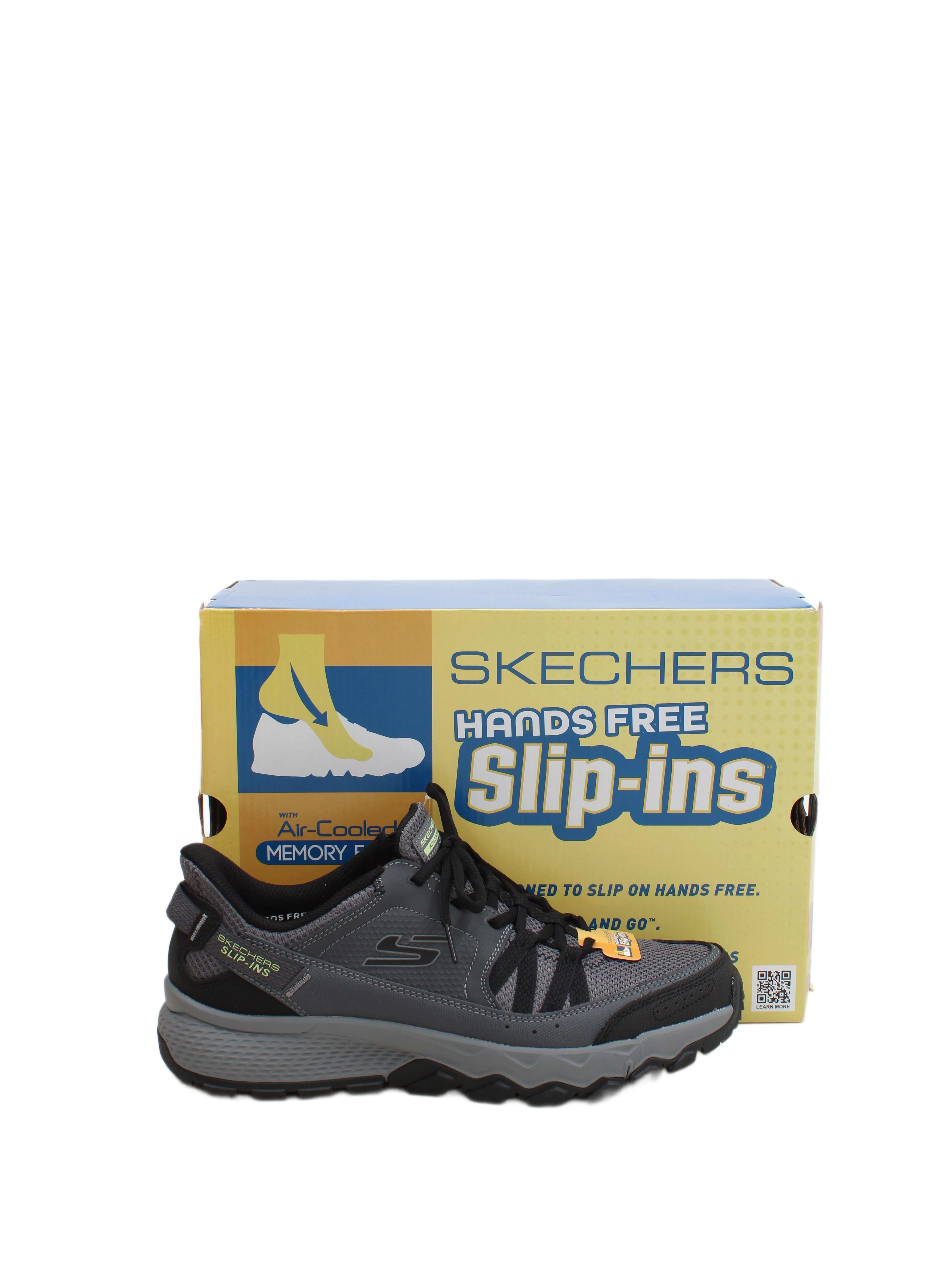 Skechers Hands Free Slip-ins Adventure Women's Trainers 237634 UK9.5 in Grey
