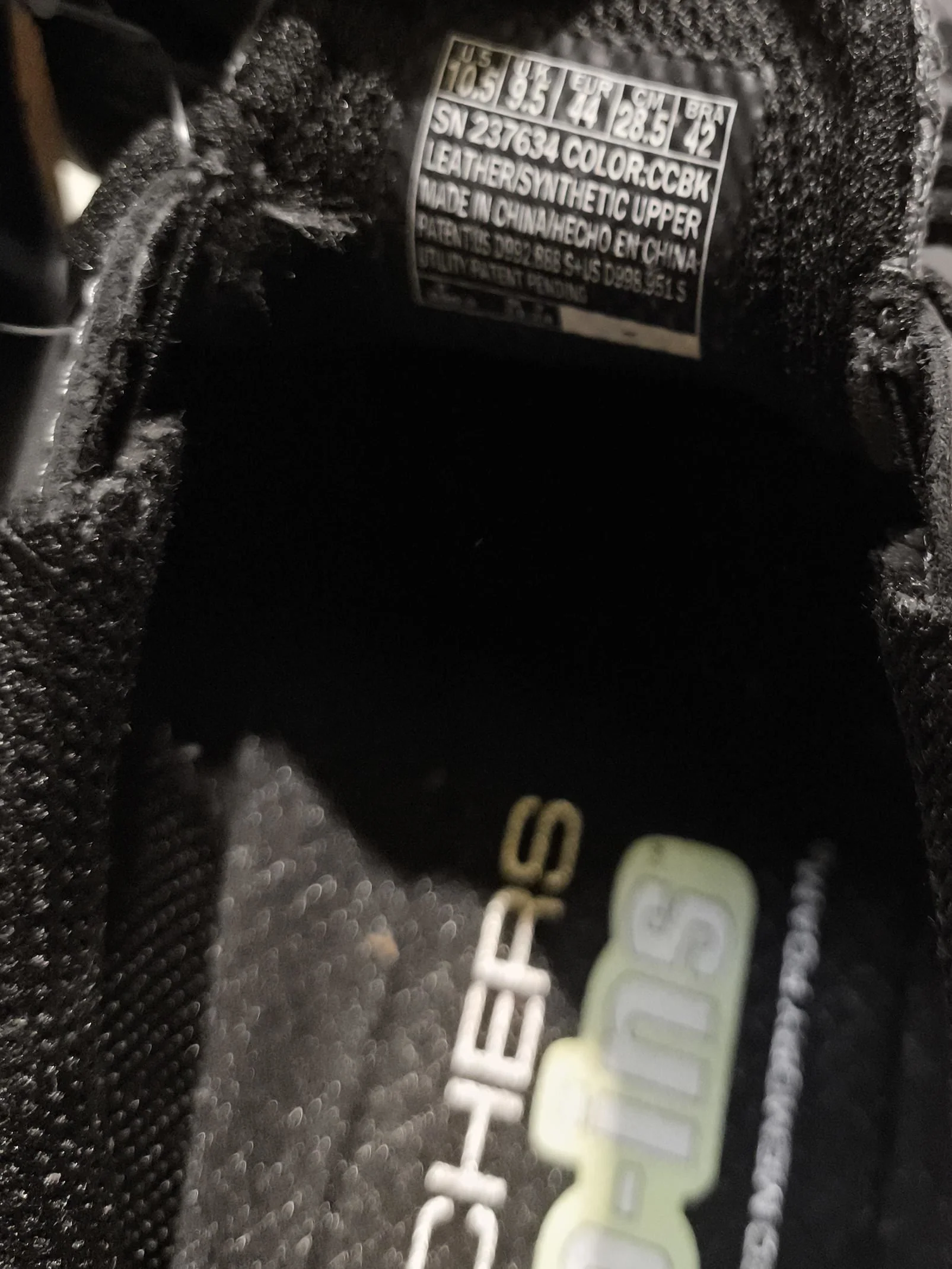 Skechers Hands Free Slip-ins Adventure Women's Trainers 237634 UK9.5 in Grey - Image 9