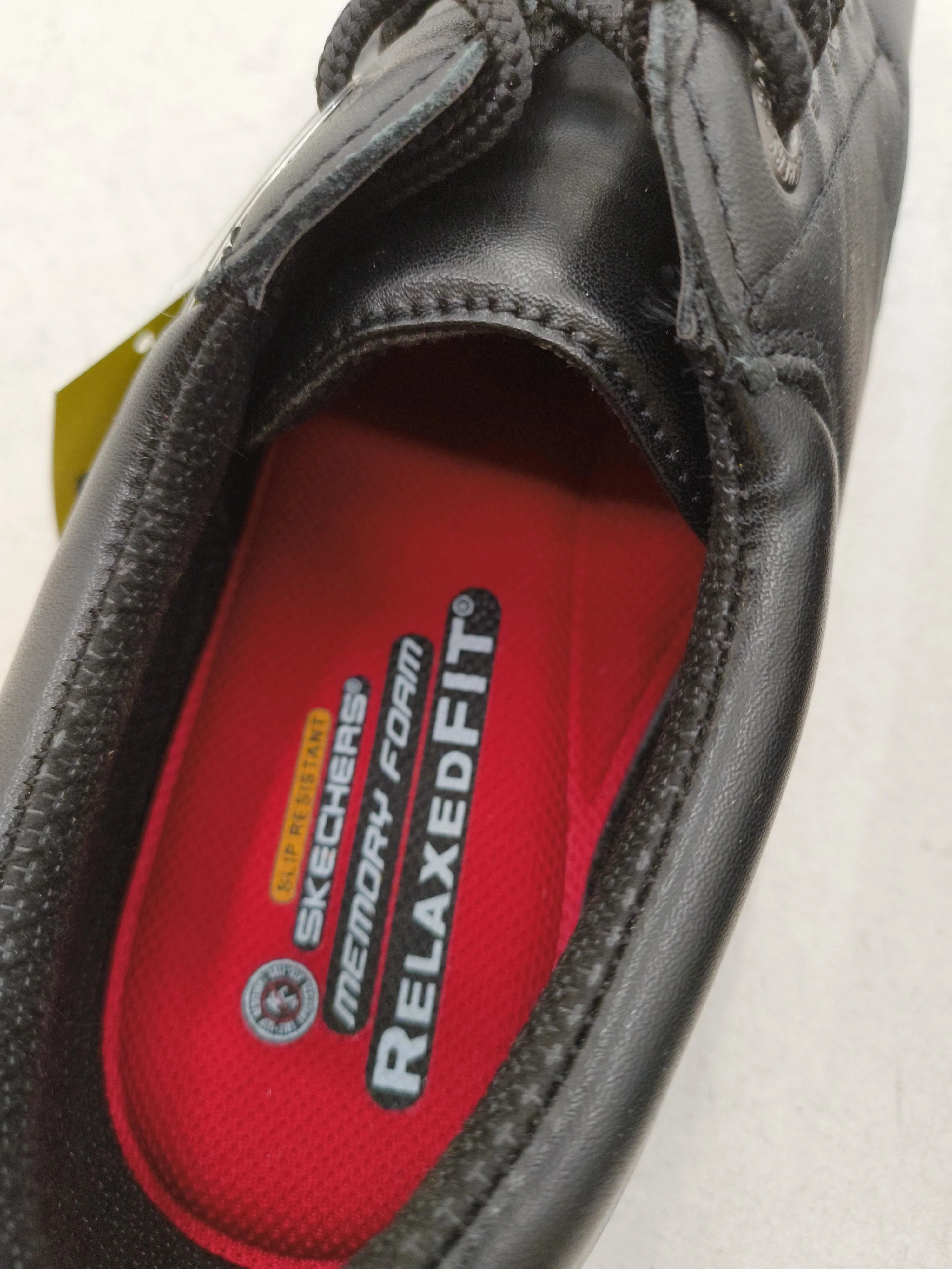 Skechers Men's Shoes UK 10.5 Black 100% Leather Sneaker - Image 6