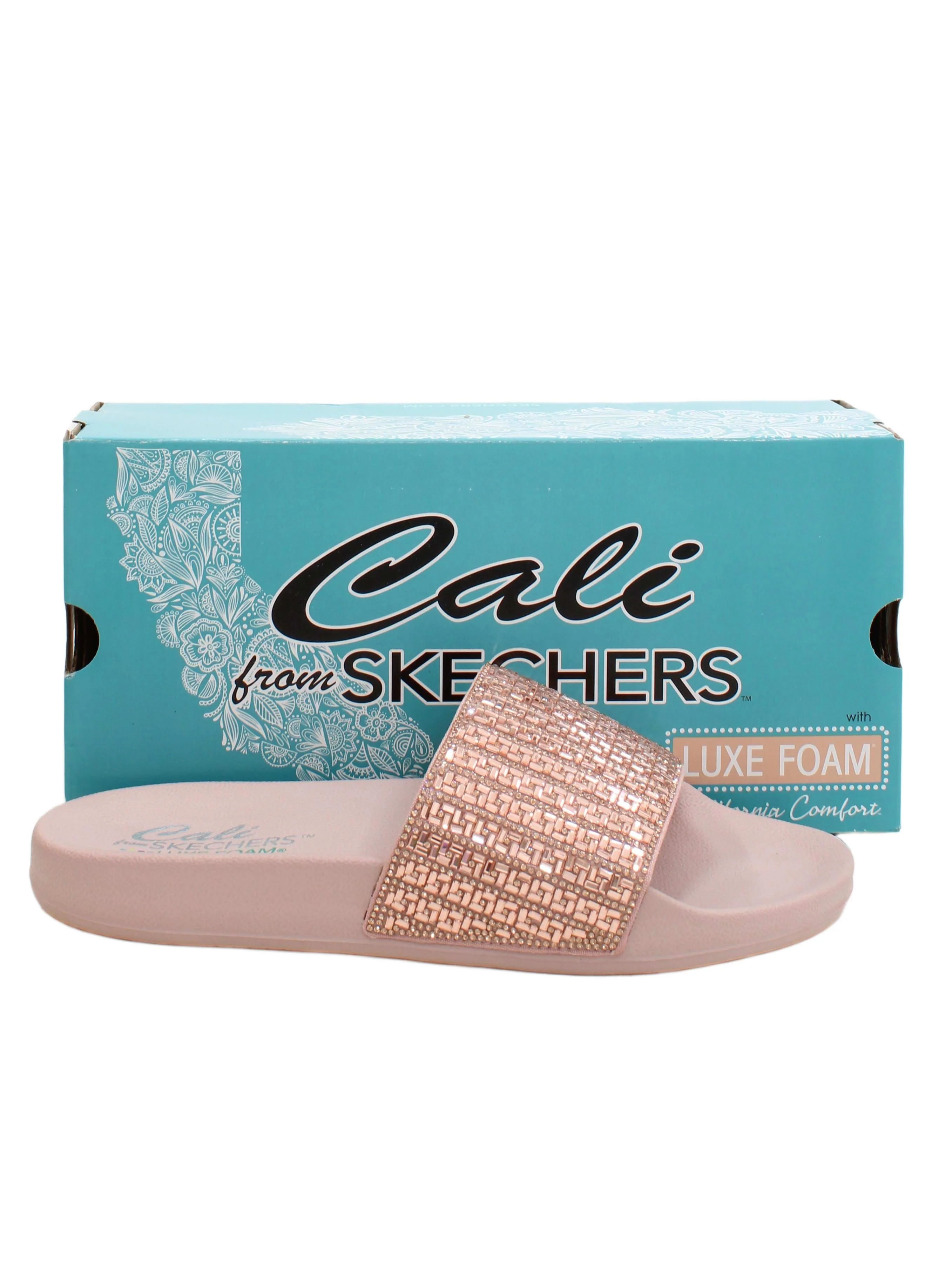 Skechers Women's Sandals UK 6.5 Pink 100% Other Slider