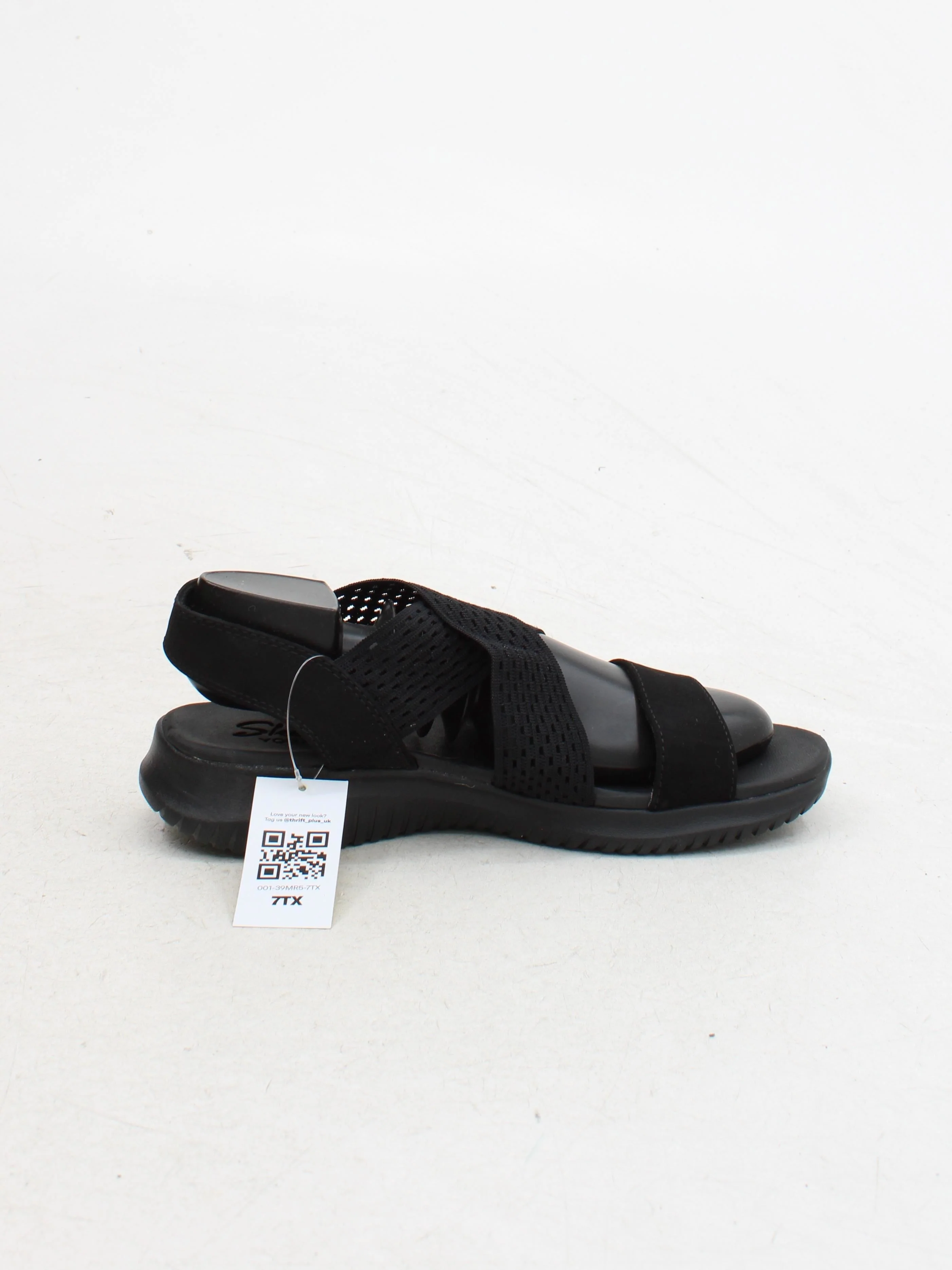 Skechers Women's Sandals UK 6 Black 100% Other Strappy - Image 5