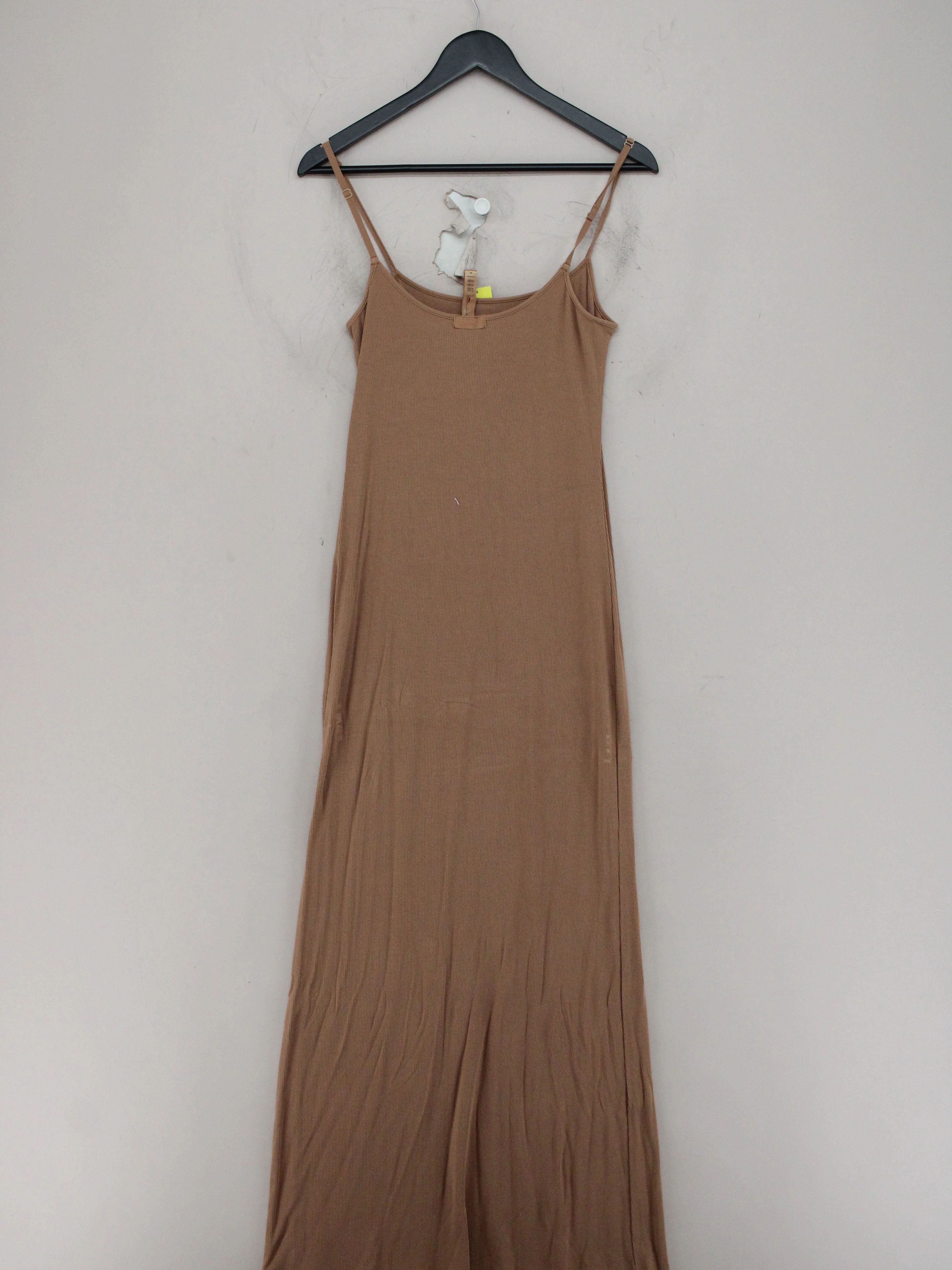 Skims Slip Maxi Dress XL in Tan - Image 2
