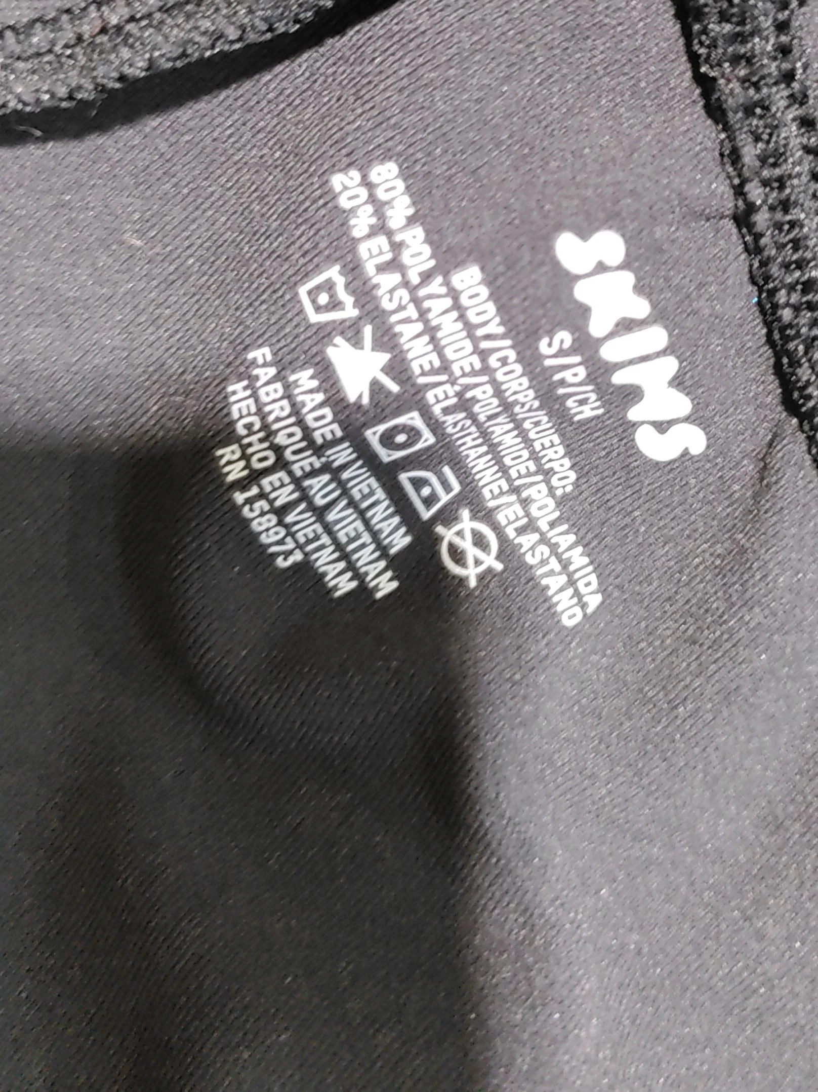Skims Women's Leggings S Black Polyamide with Elastane Full length - Image 6