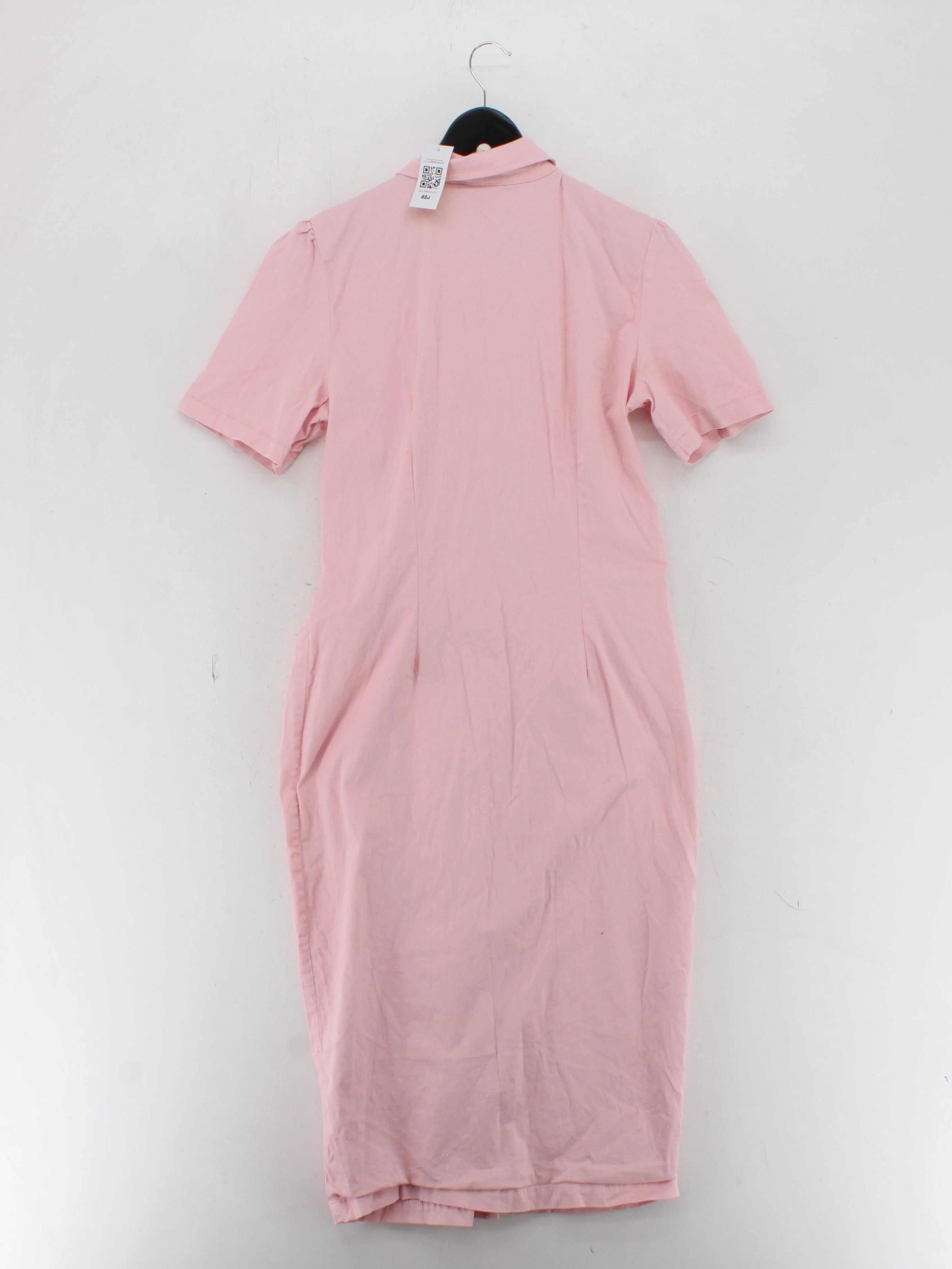 Sosandar Shirt Midi Dress UK16 in Pink - Image 2