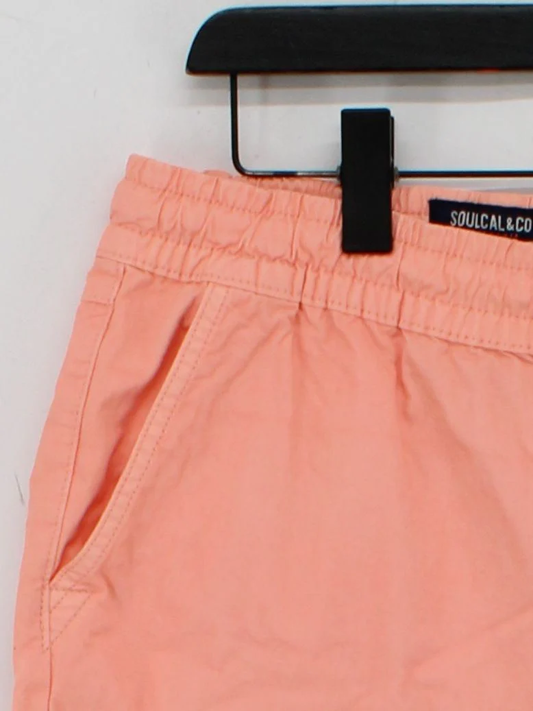 SoulCal&Co Men's Shorts XL Orange 100% Cotton Chino - Image 4