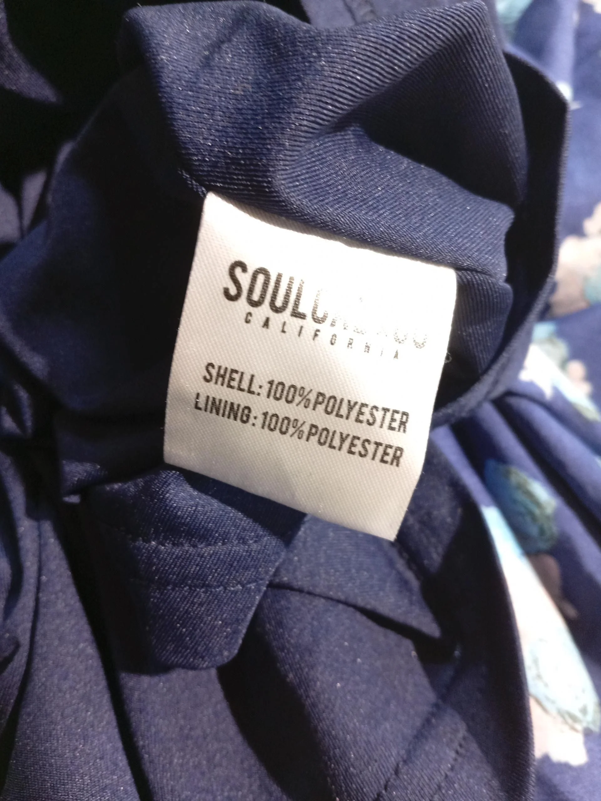 SoulCal&Co Skater Mini Dress S in Blue - Image 6
