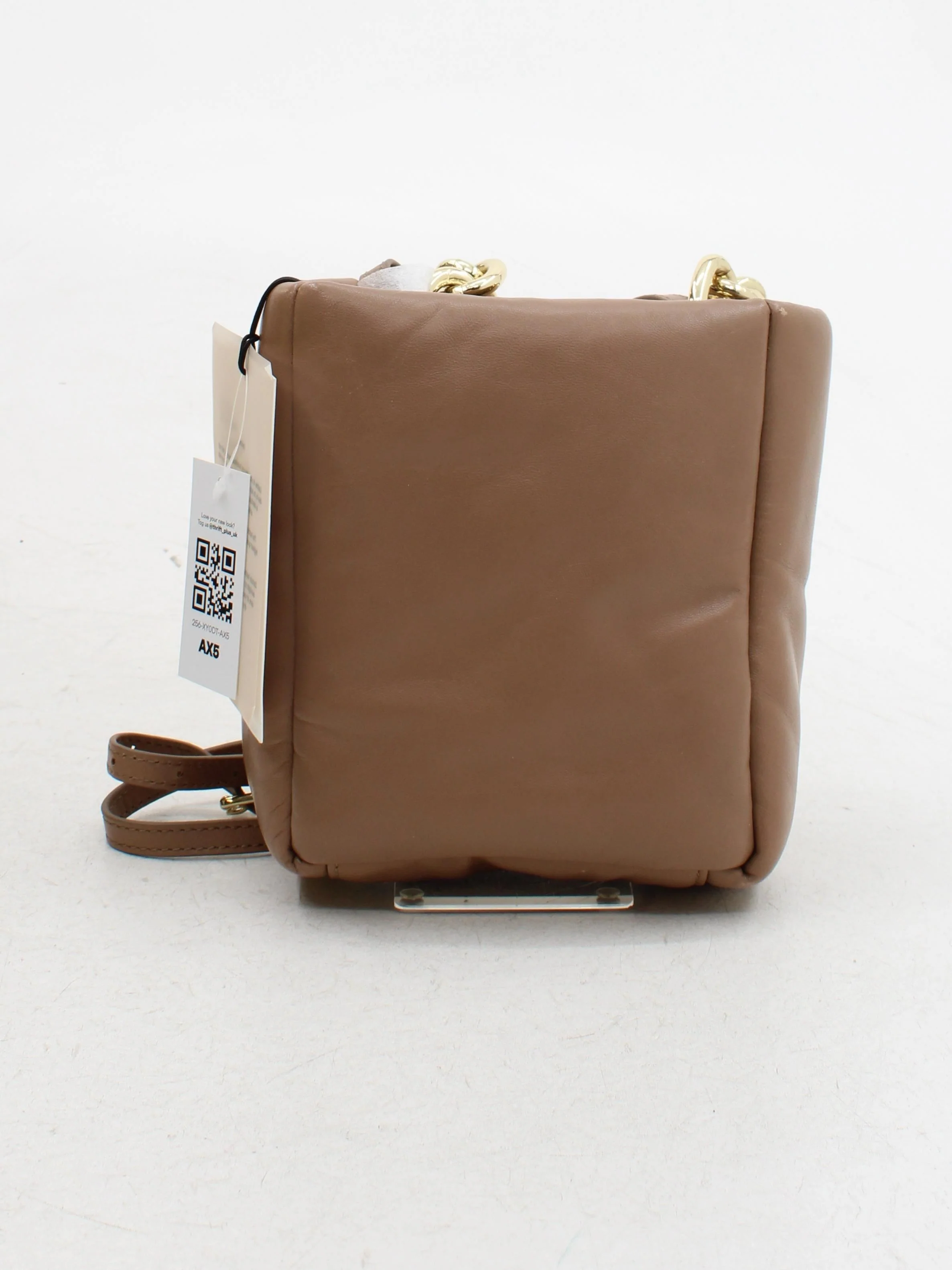 Stand Studio Women's Bag Tan 100% Leather Crossbody - Image 2