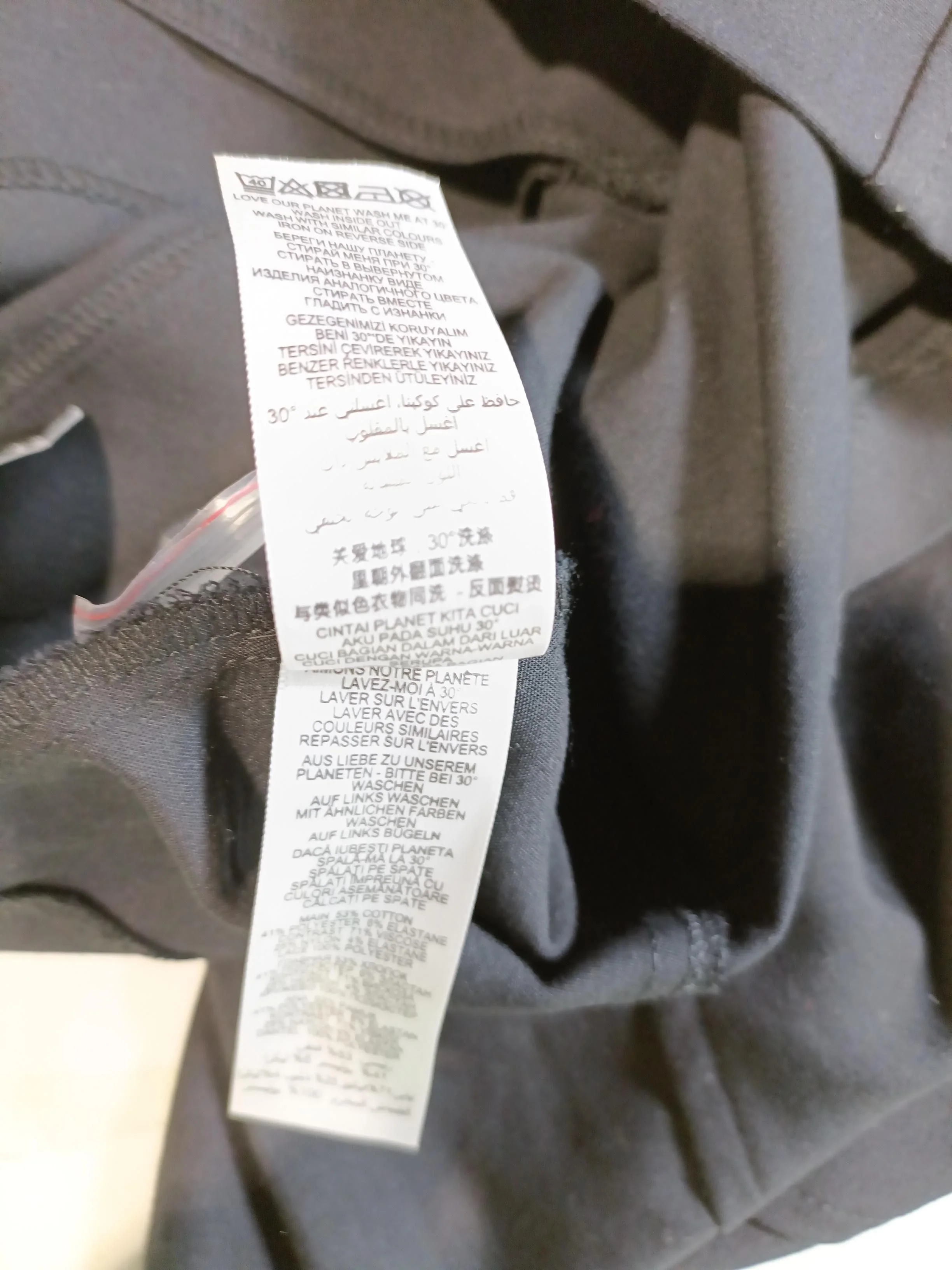 Star by Julien Macdonald Shirt Midi Dress UK10 in Black - Image 6