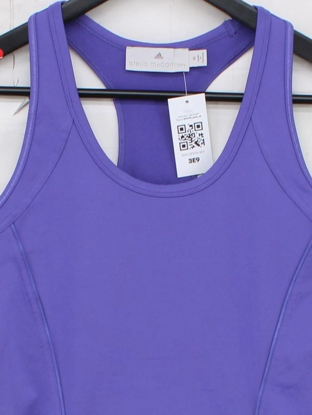 Stella McCartney Women's T-Shirt M Purple Polyester with Elastane Basic - Image 3