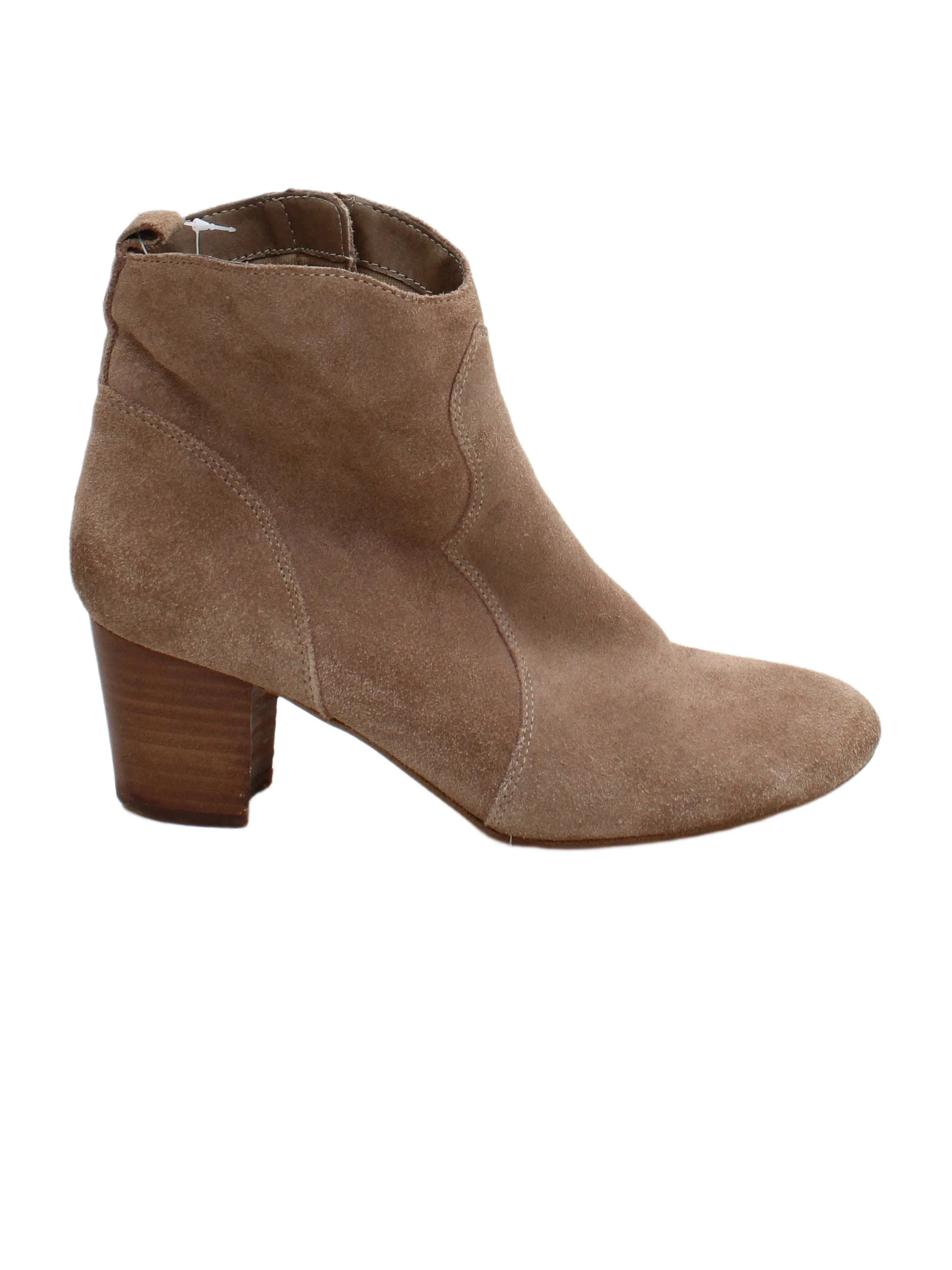 Steve Madden Women's Boots UK 4 Tan 100% Suede Combat