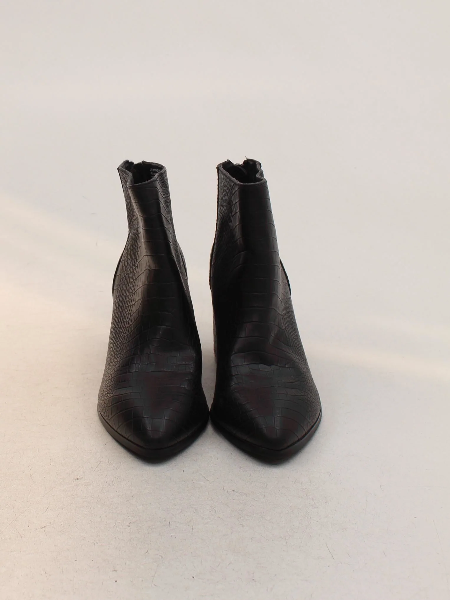 Steve Madden Women's Boots UK 6.5 Black Animal Print 100% Faux Leather Combat - Image 2