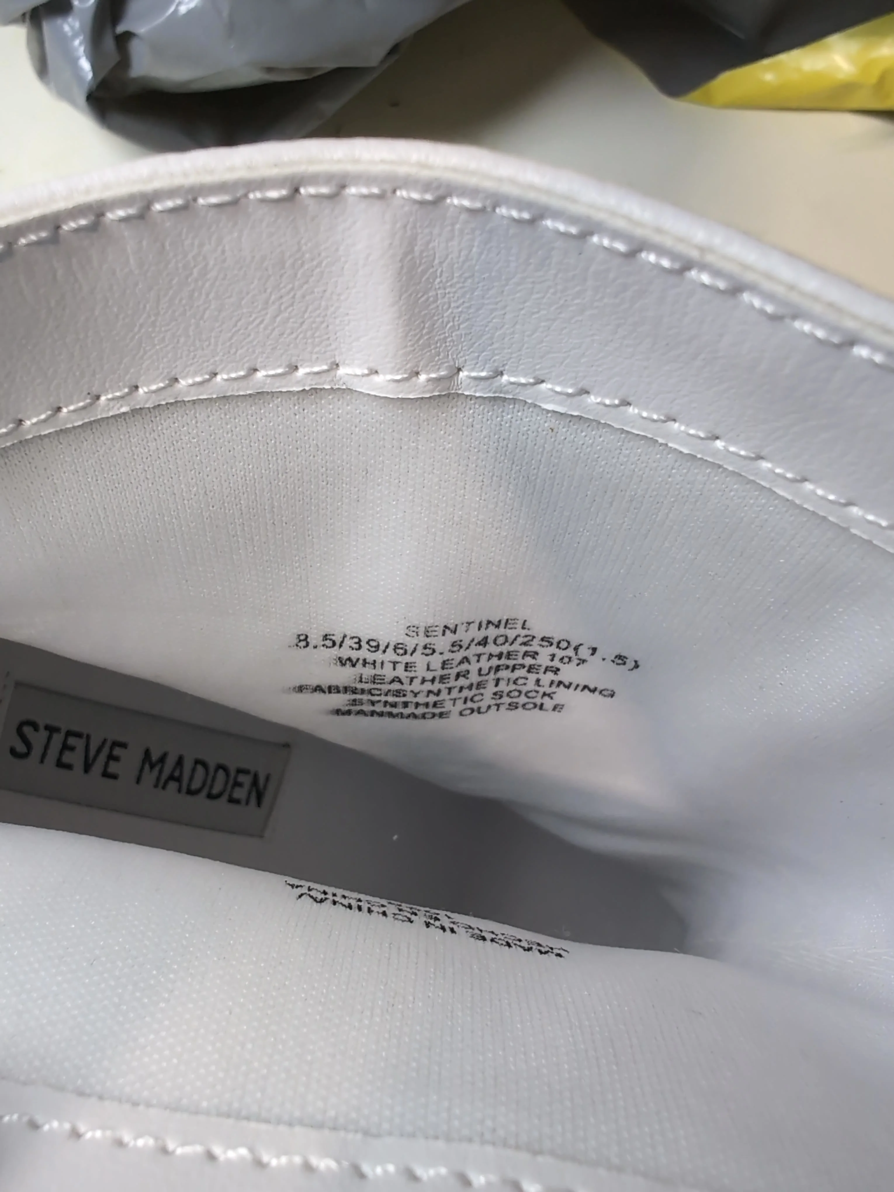Steve Madden Women's Boots UK 6 White Leather with Other Chelsea - Image 9