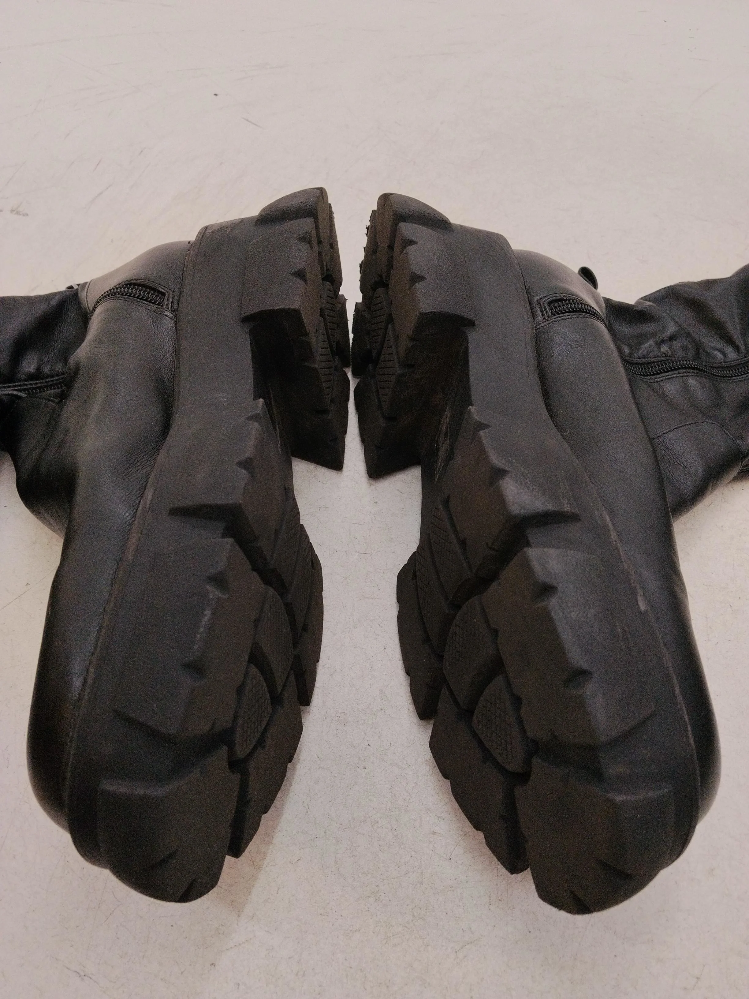 Steve Madden Women's Boots UK 7 Black 100% Faux Leather Platform - Image 7