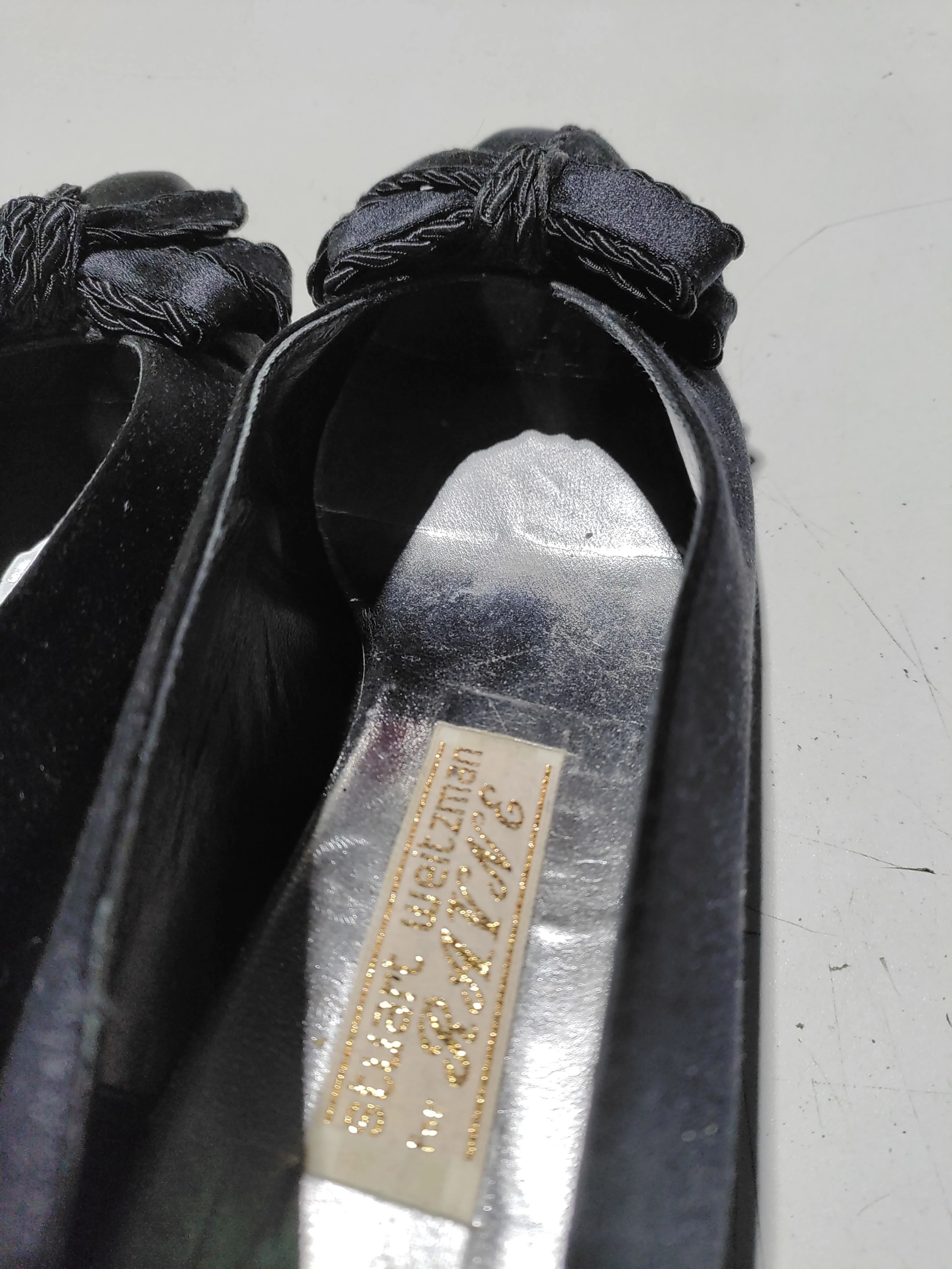 Stuart Weitzman Women's Heels UK 4 Black 100% Other Court - Image 8