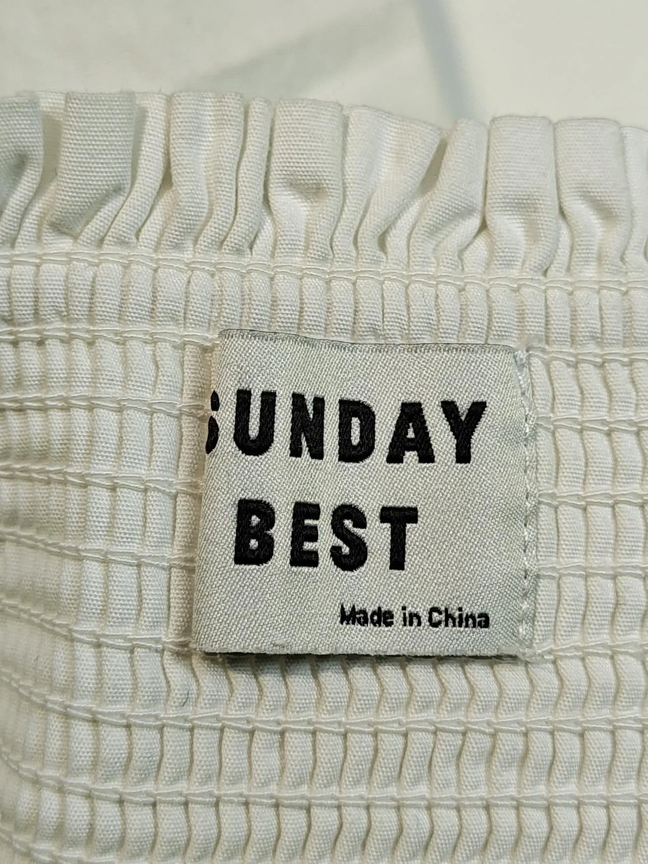 Sunday Best Mini Dress S in White - Image 5