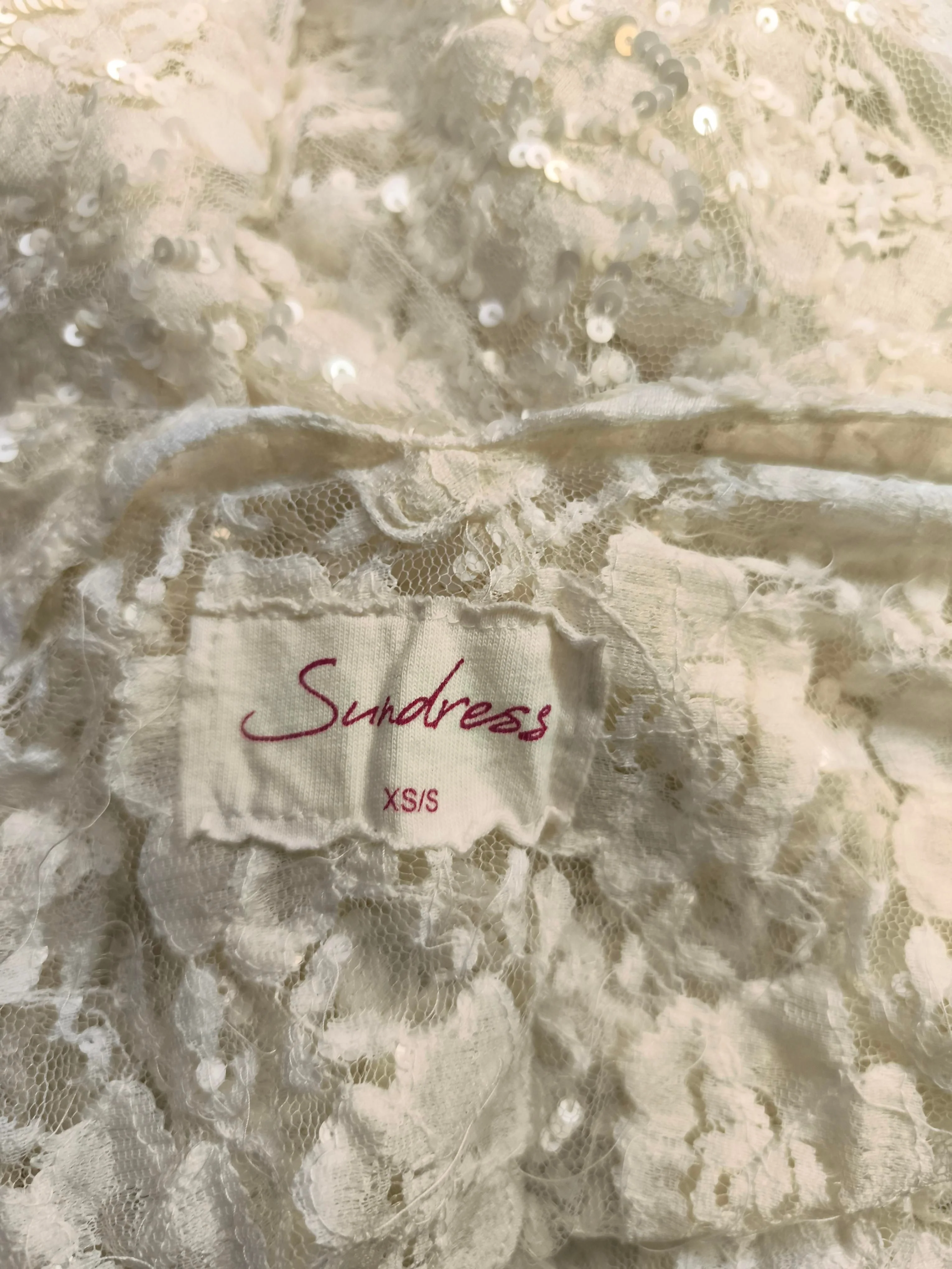Sundress Maxi Dress XS in Cream - Image 6