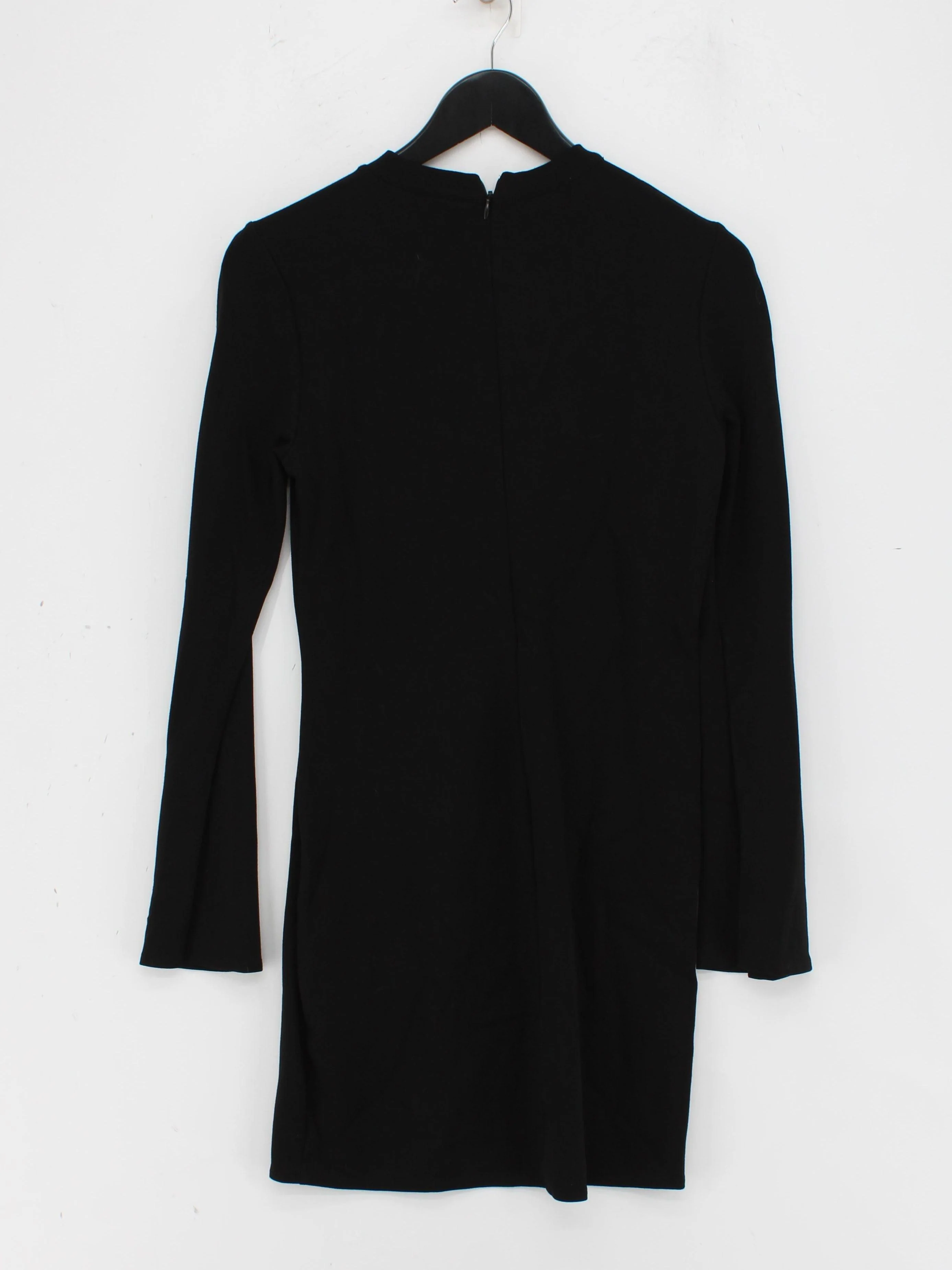 Superdry Bodycon Mini Dress UK12 in Black - Image 2