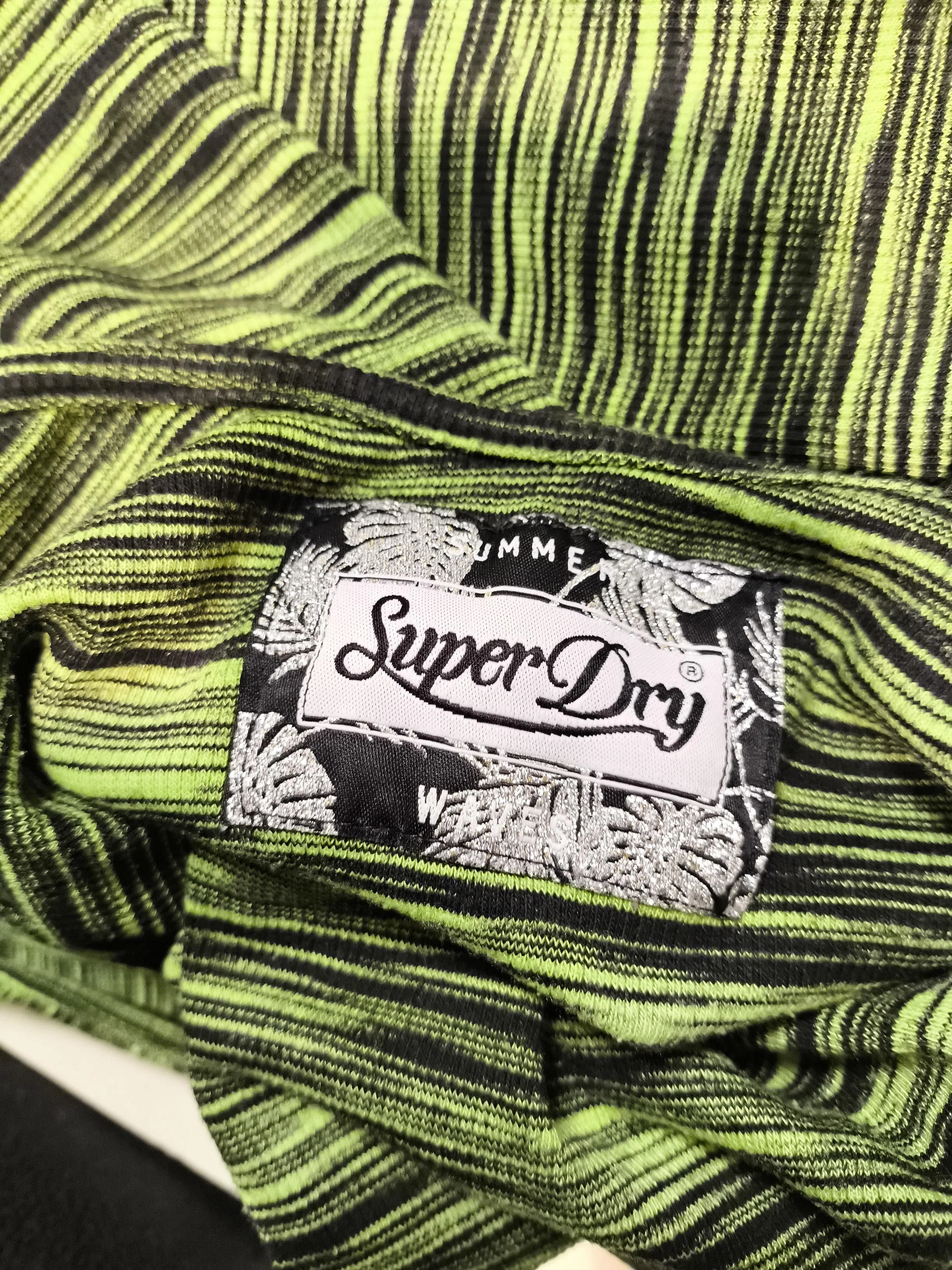 Superdry Bodycon Mini Dress UK8 in Multi - Image 5