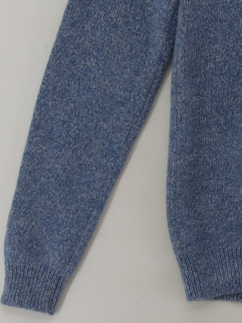 Superdry Men's Jumper M Blue Wool with Nylon Crew Neck Pullover - Image 4