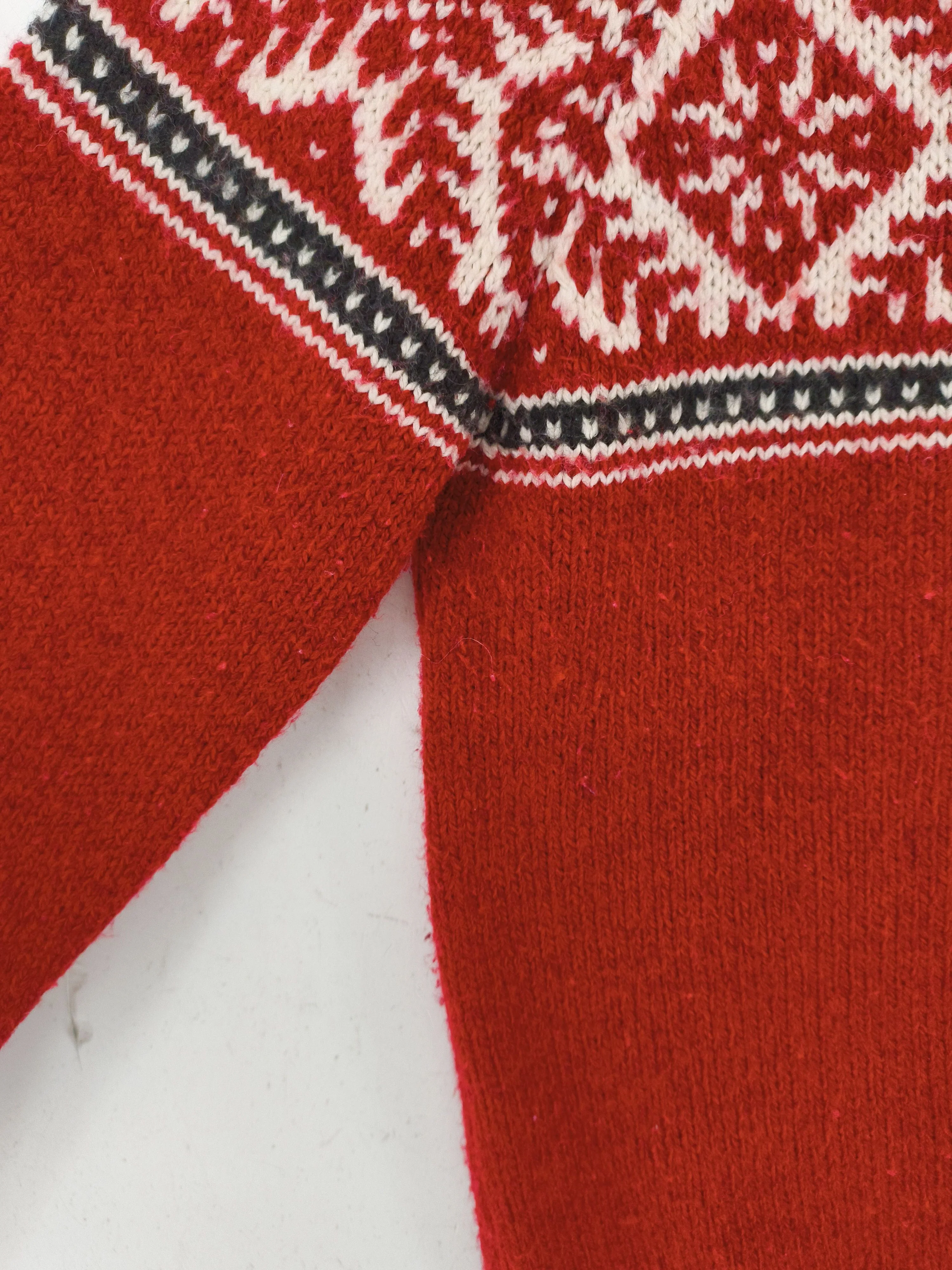 Superdry Men's Jumper M Red Acrylic with Wool, Nylon Pullover - Image 5