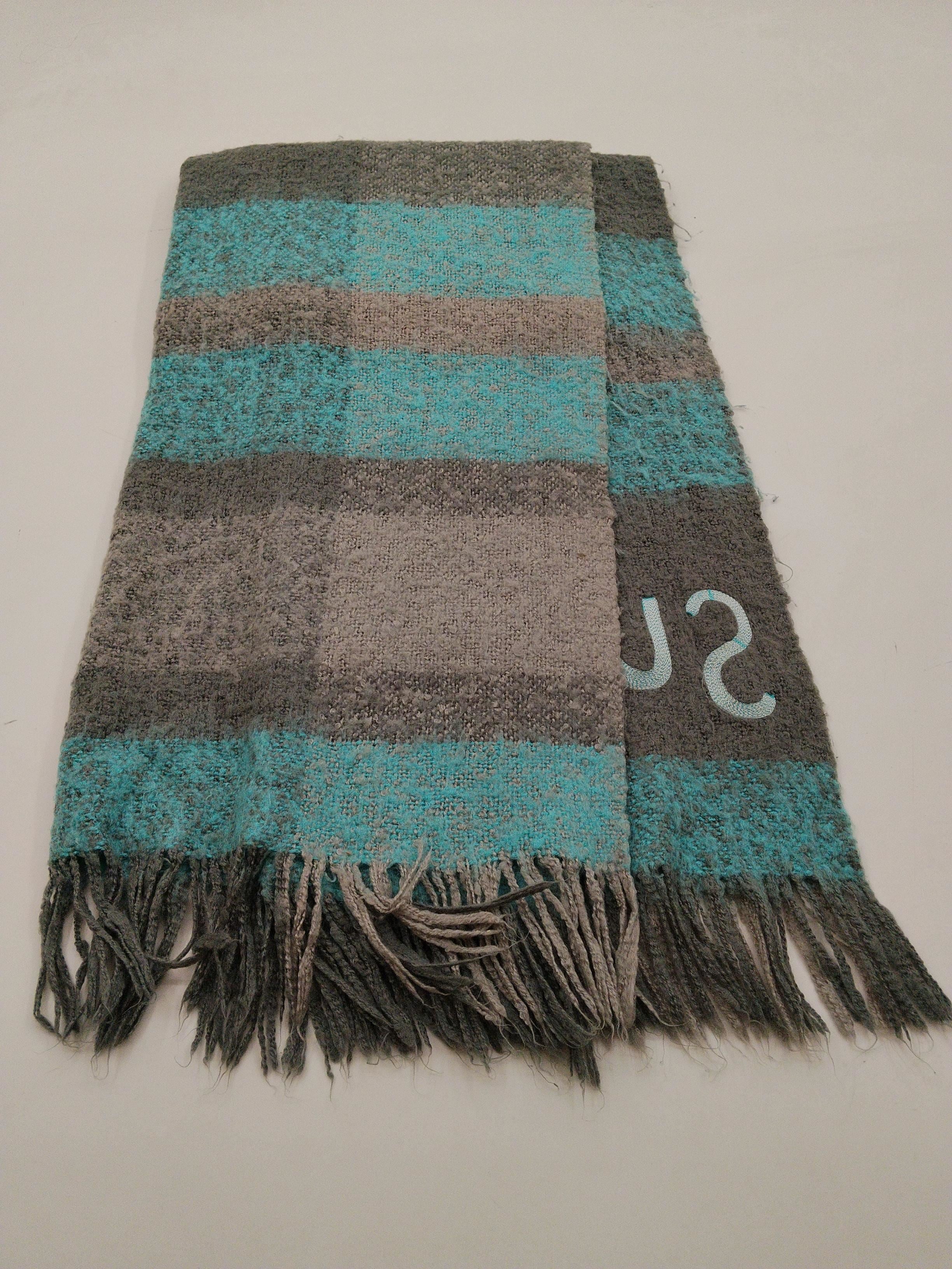 Superdry Men's Scarf Multi Striped 100% Other Scarf - Image 2