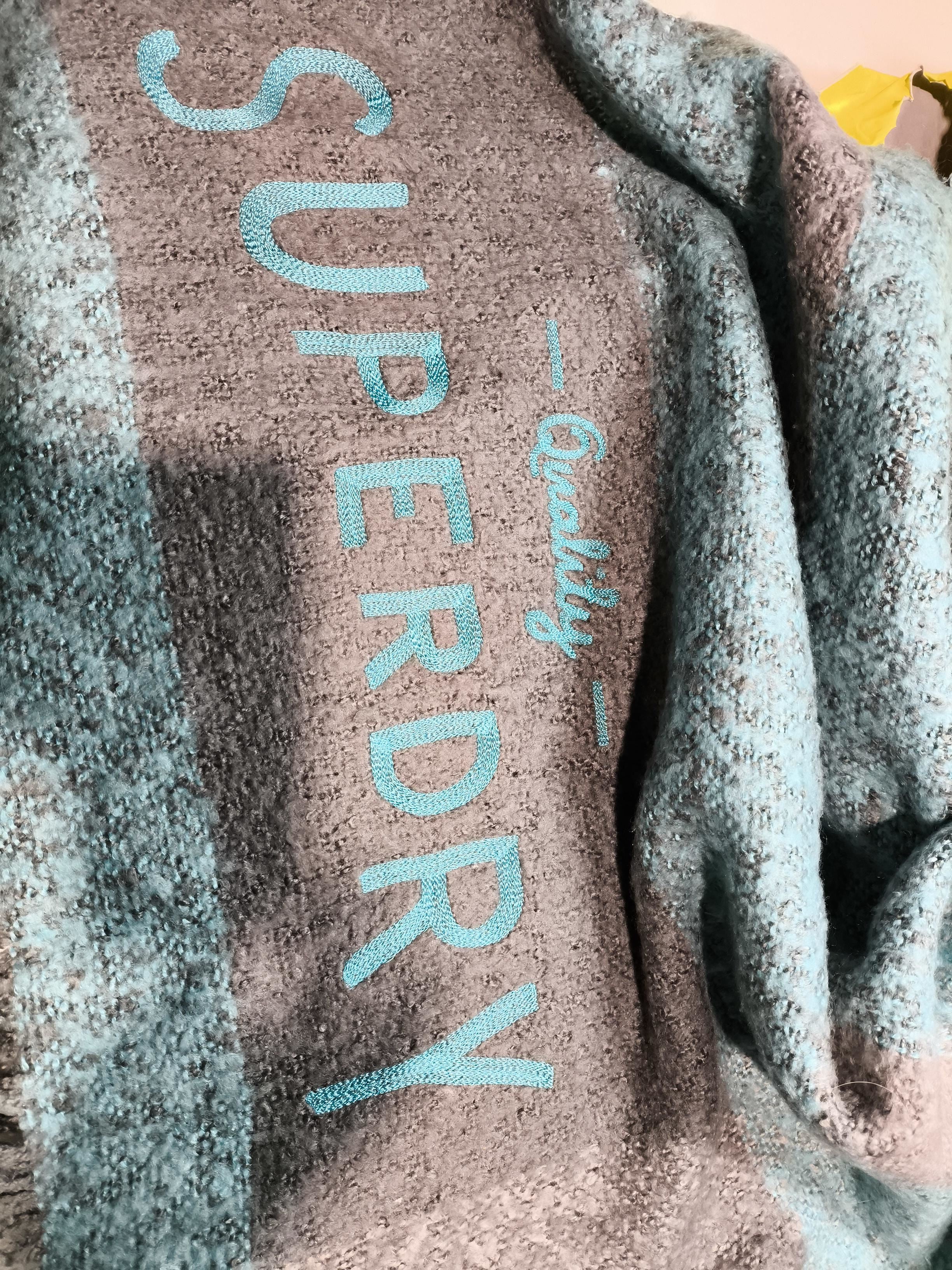 Superdry Men's Scarf Multi Striped 100% Other Scarf - Image 6