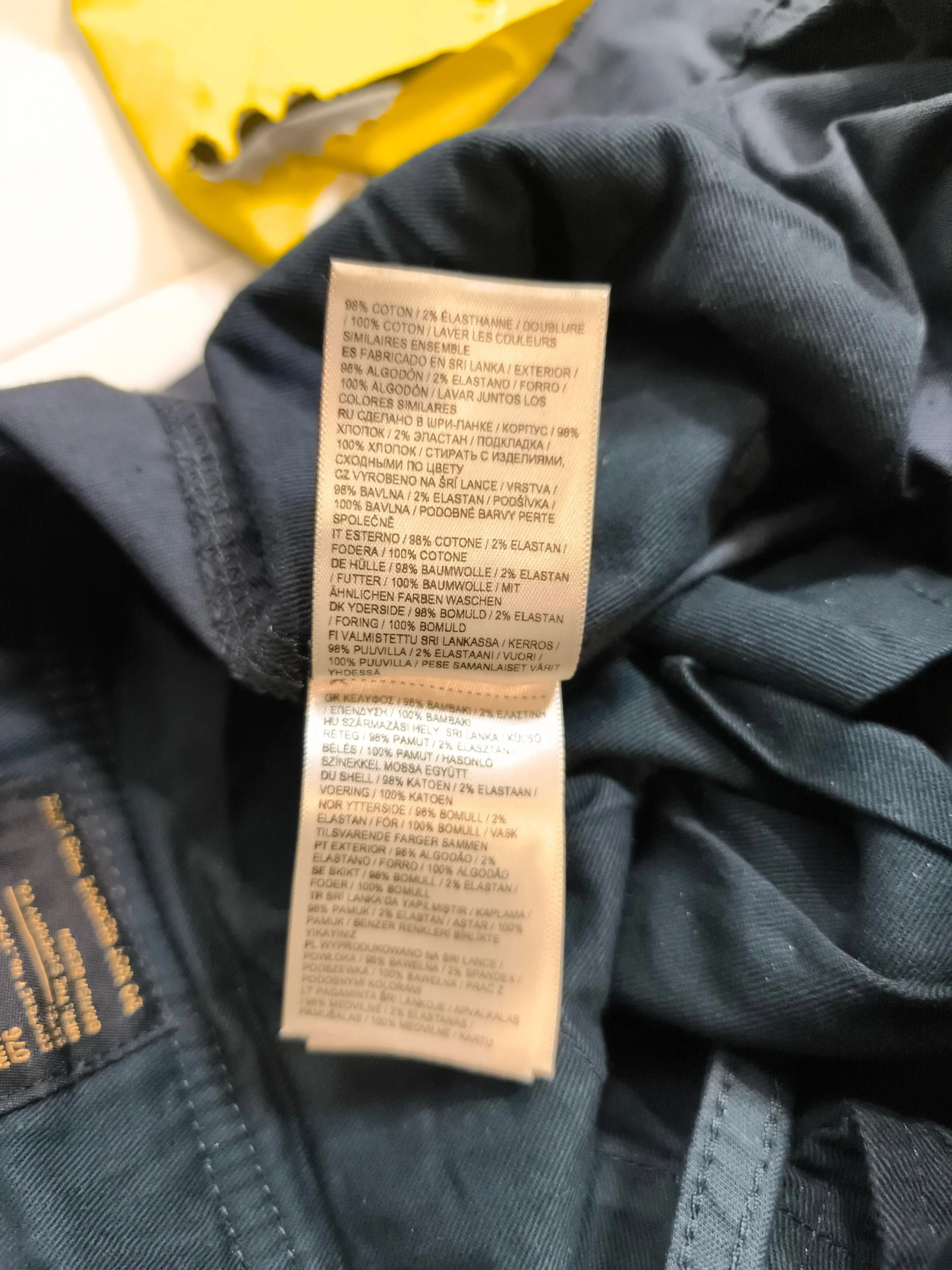 Superdry Men's Trousers W 32 in Blue Cotton with Elastane Straight Cargo - Image 7