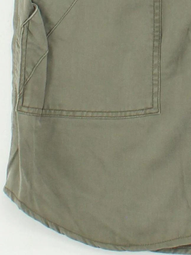 Superdry Shirt Mini Dress XS in Green - Image 4