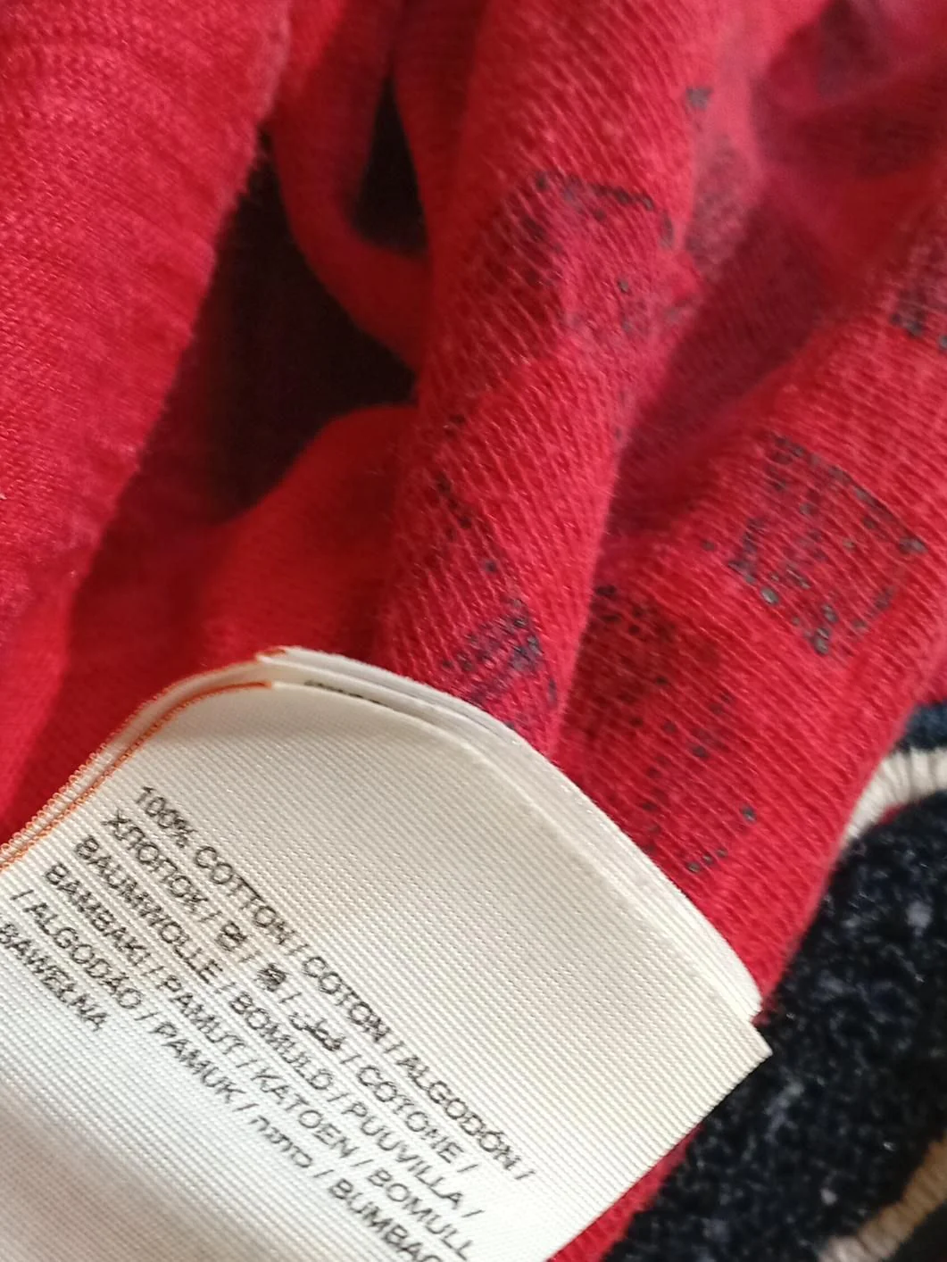 Superdry Women's Hoodie M Red Graphic 100% Cotton Pullover - Image 7