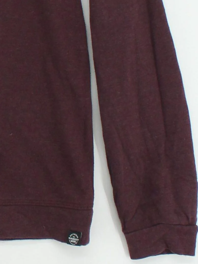 Superdry Women's Jumper S Red Viscose with Cotton, Polyester Pullover - Image 4