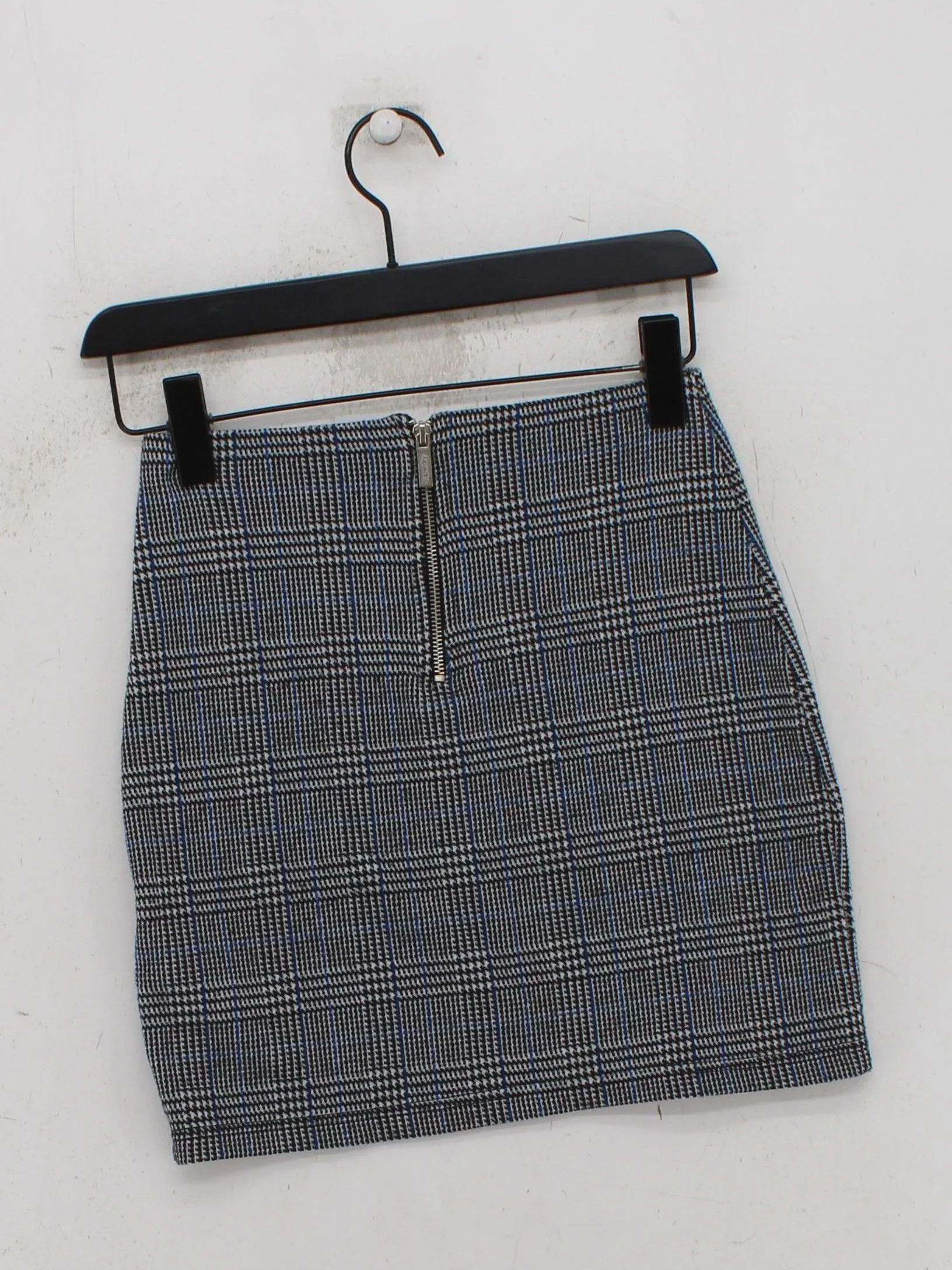 Superdry Women's Mini Skirt UK 8 Grey Polyester with Viscose, Elastane Mini - Image 2