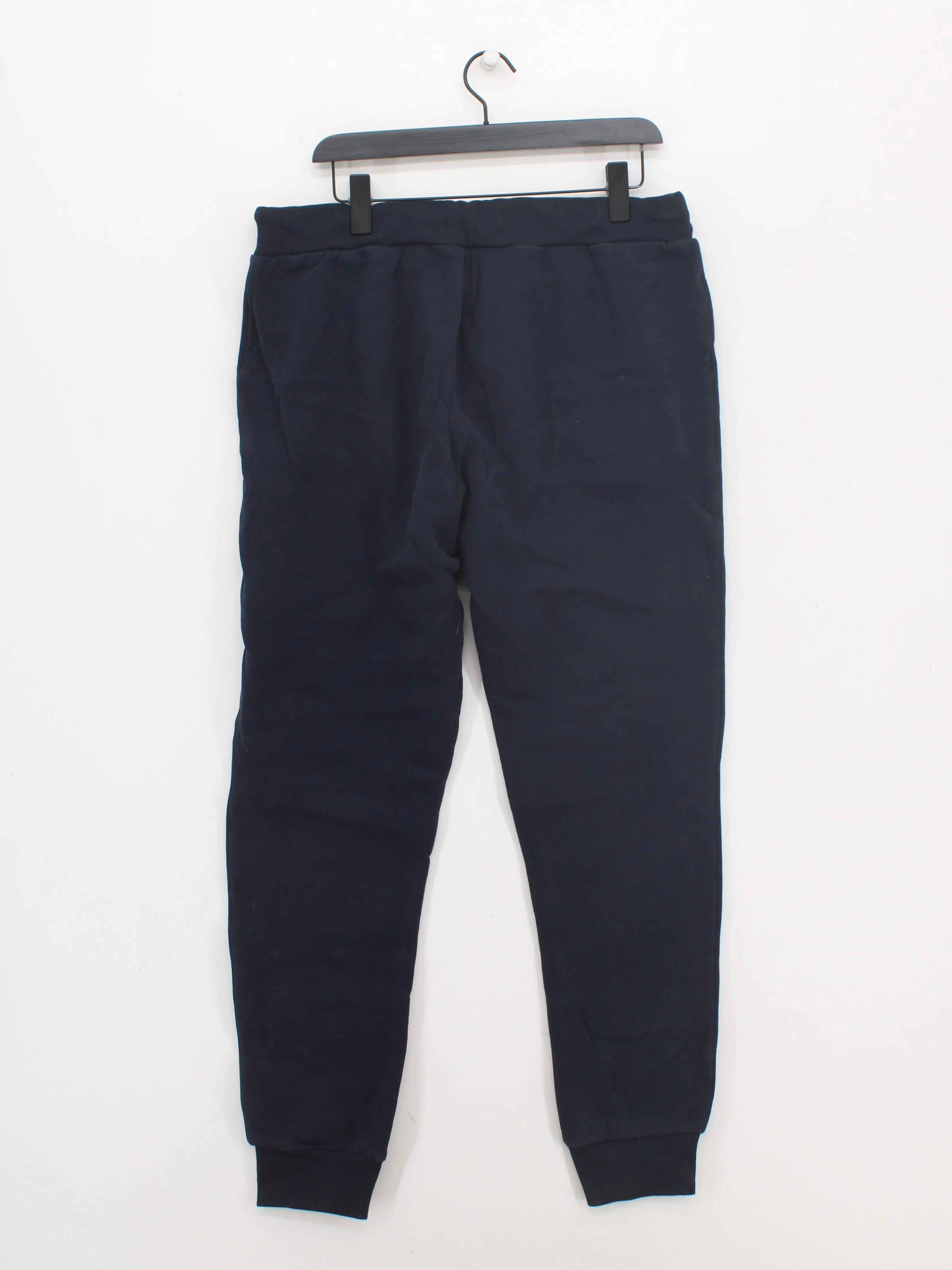 Superdry Women's Sports Bottoms UK 18 Blue Cotton with Polyester Sweatpants - Image 2