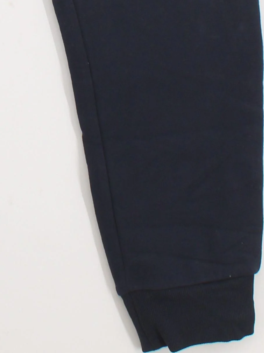 Superdry Women's Sports Bottoms UK 18 Blue Cotton with Polyester Sweatpants - Image 4