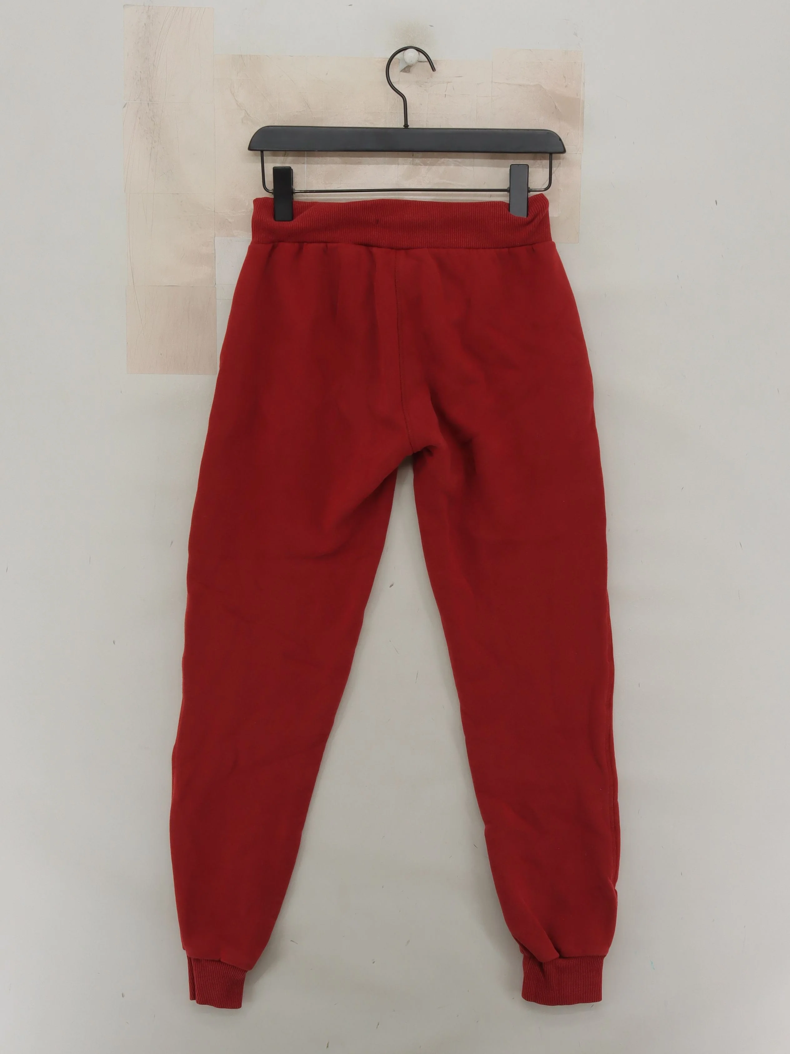 Superdry Women's Sports Bottoms UK 8 Red 100% Other Sweatpants - Image 2