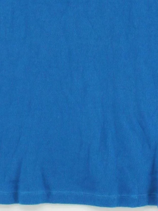 Superdry Women's T-Shirt M Blue Cotton with Elastane Sleeveless Round Neck Basic - Image 4